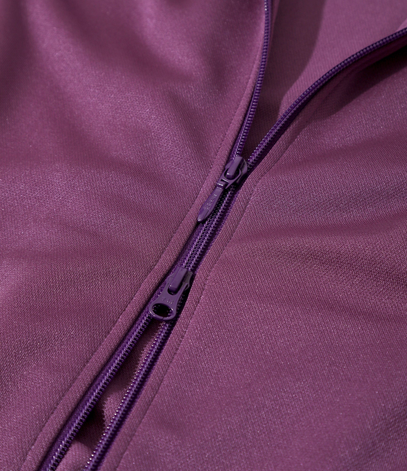 Track Jacket – Purple Smooth Polyester