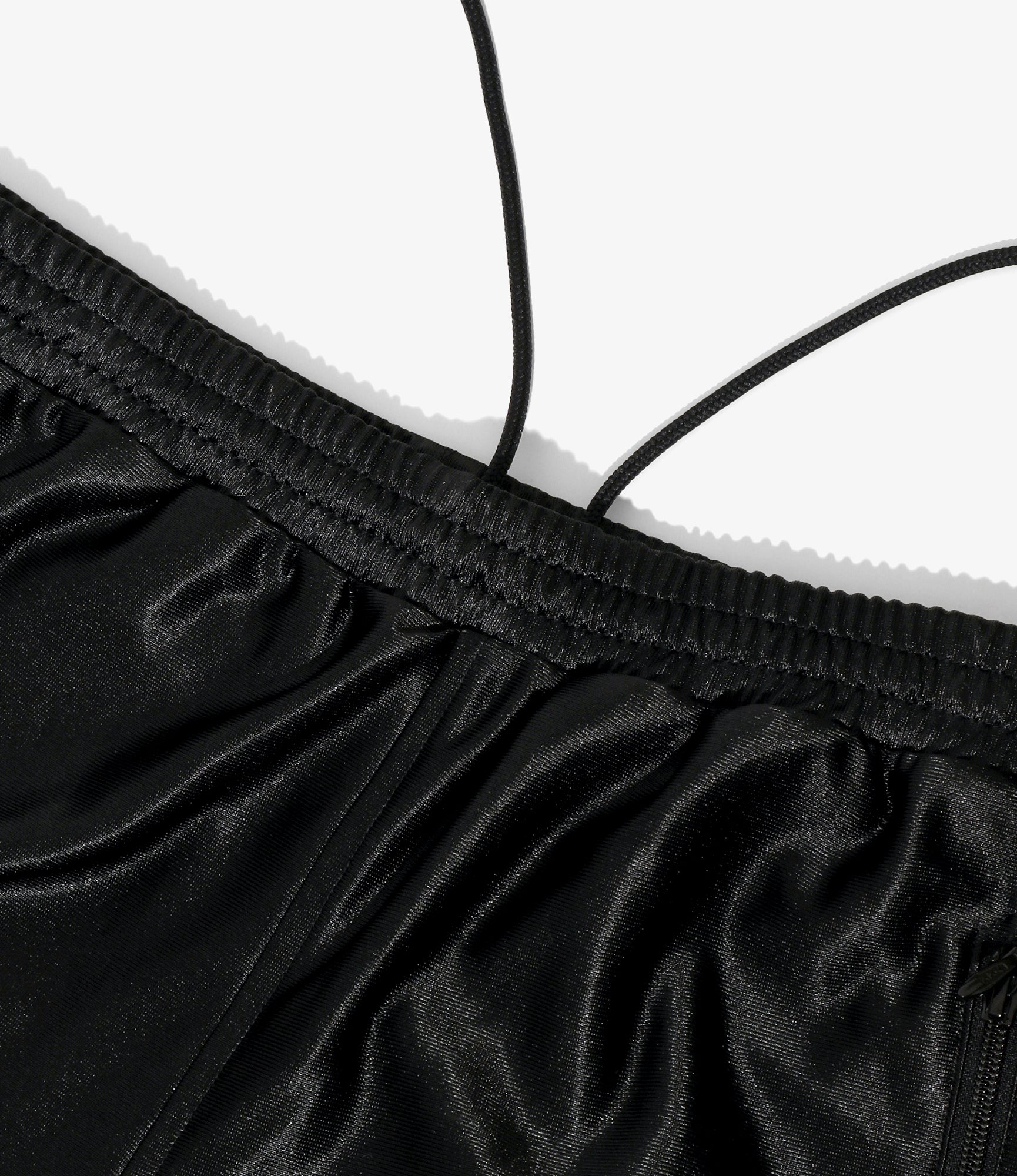 Track Pant – Black Tricot Sateen