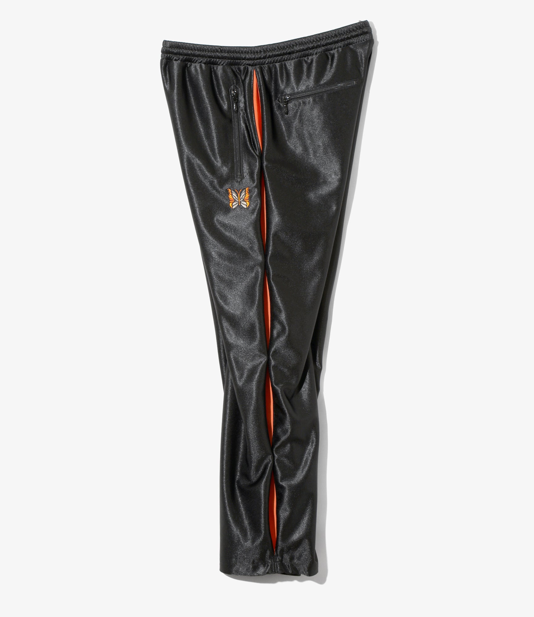 Track Pant – Black Tricot Sateen