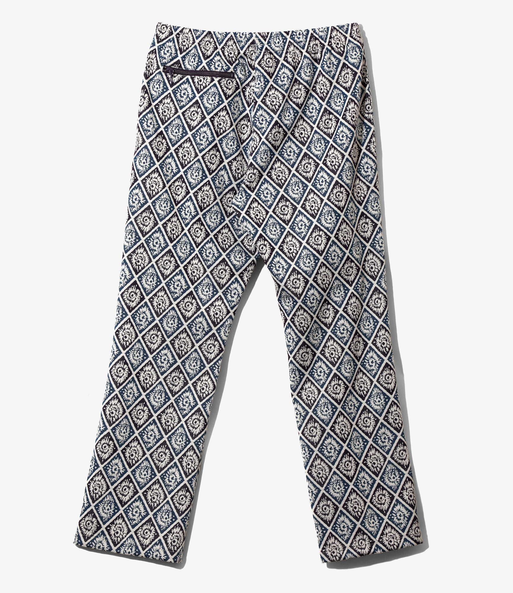 Track Pant – Blue/Purple Jacquard