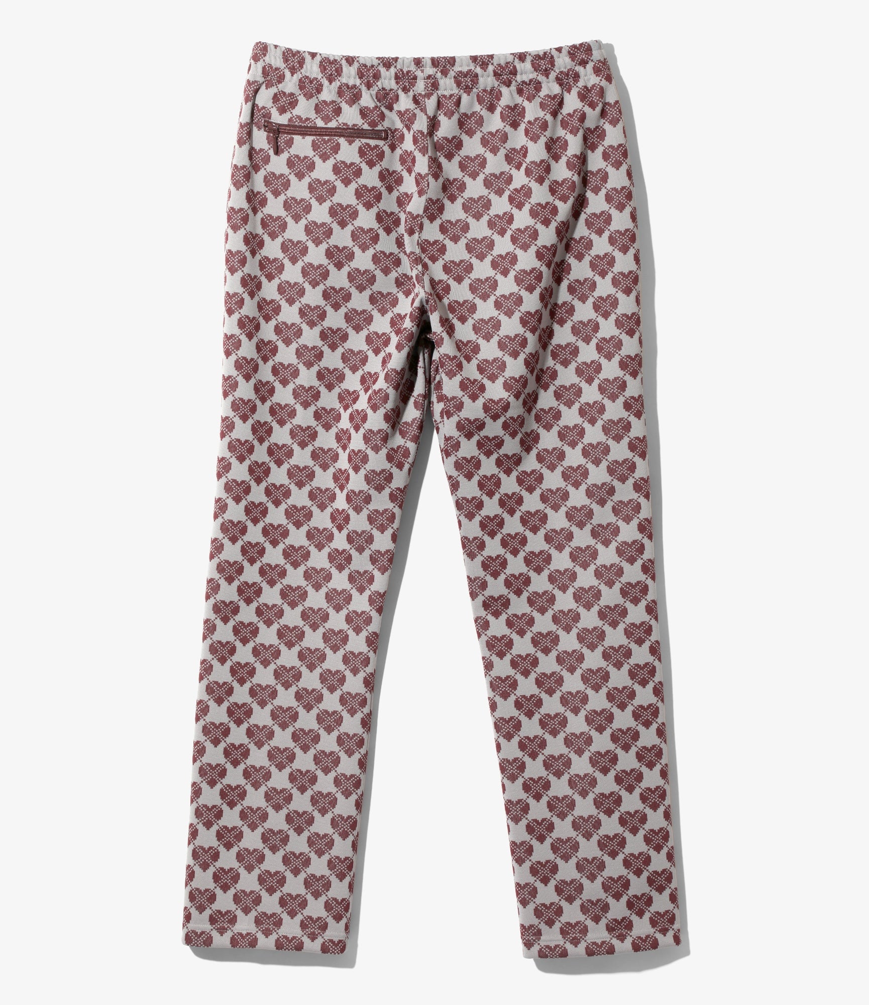 Track Pant – Heart Poly Jacquard