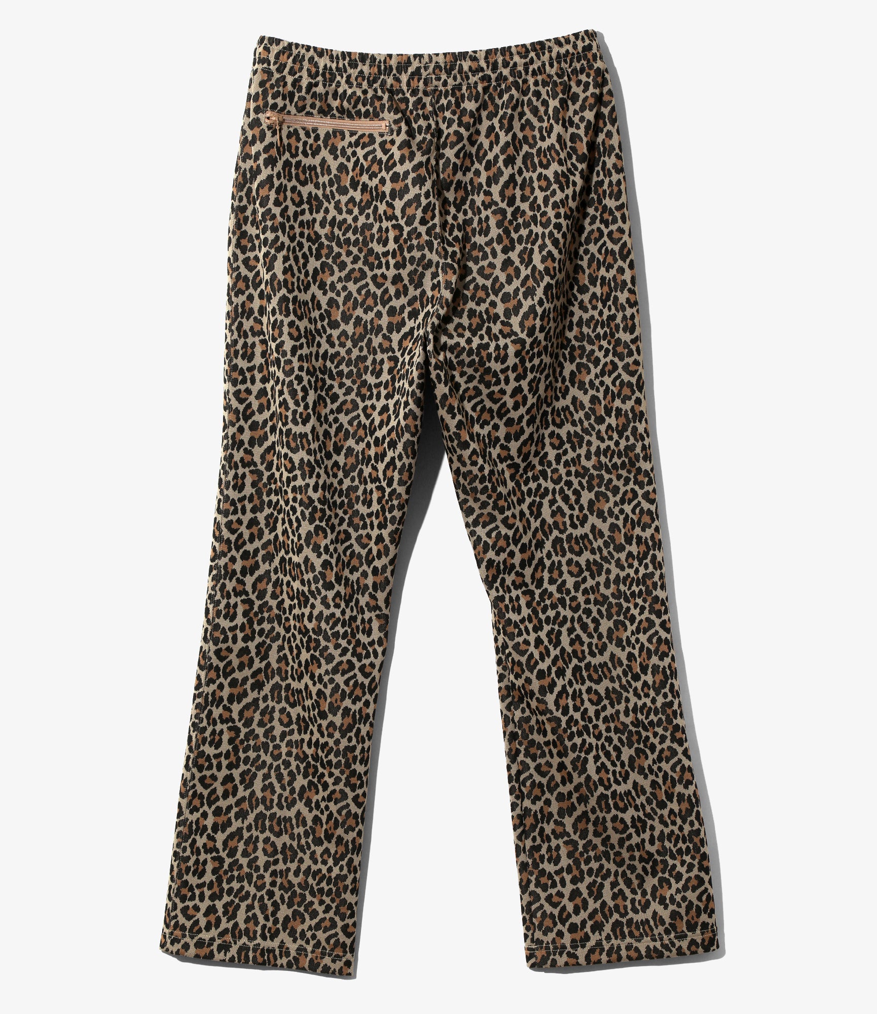 Track Pant – Leopard Jacquard Polyester