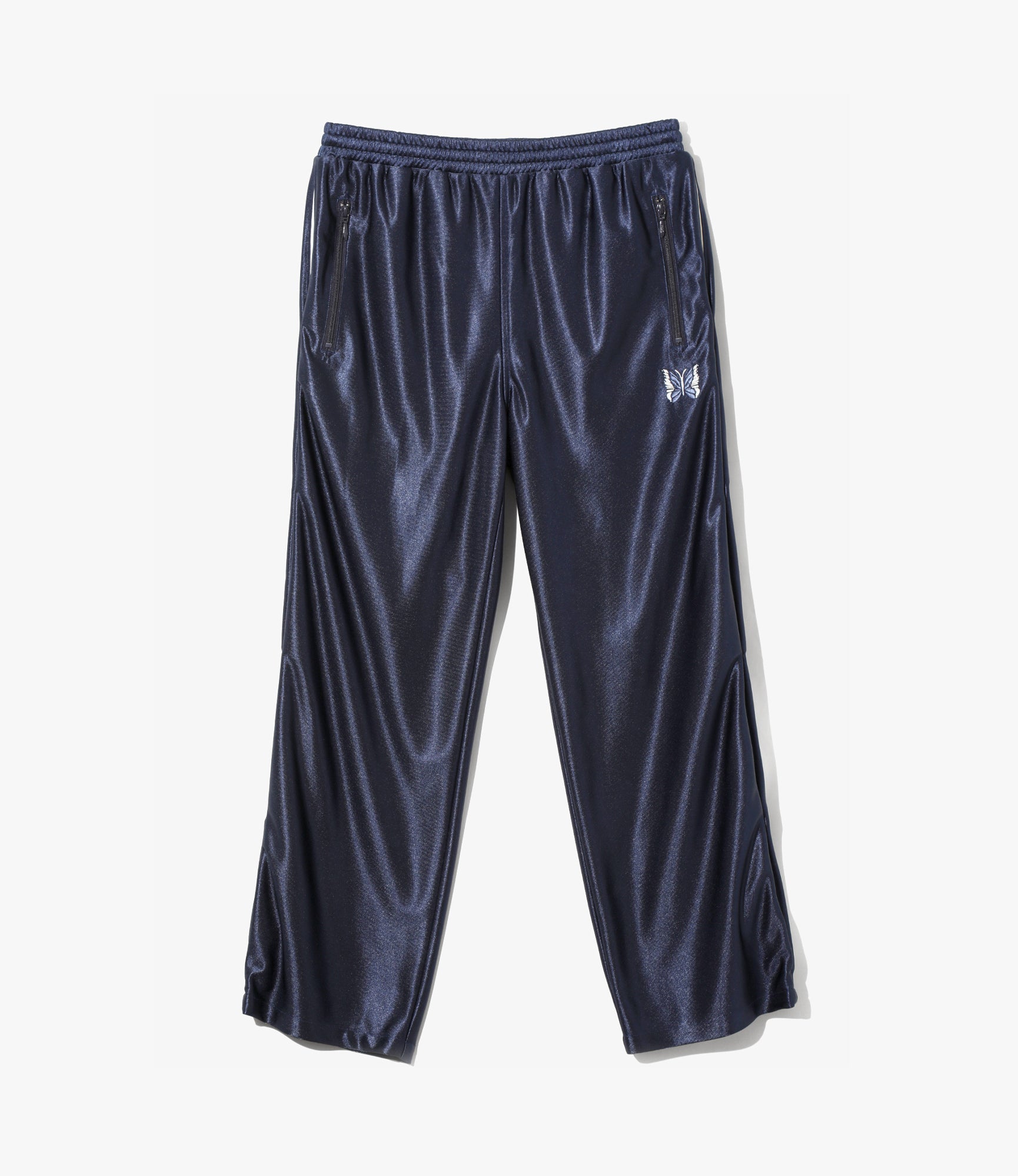 Track Pant – Navy Tricot Sateen