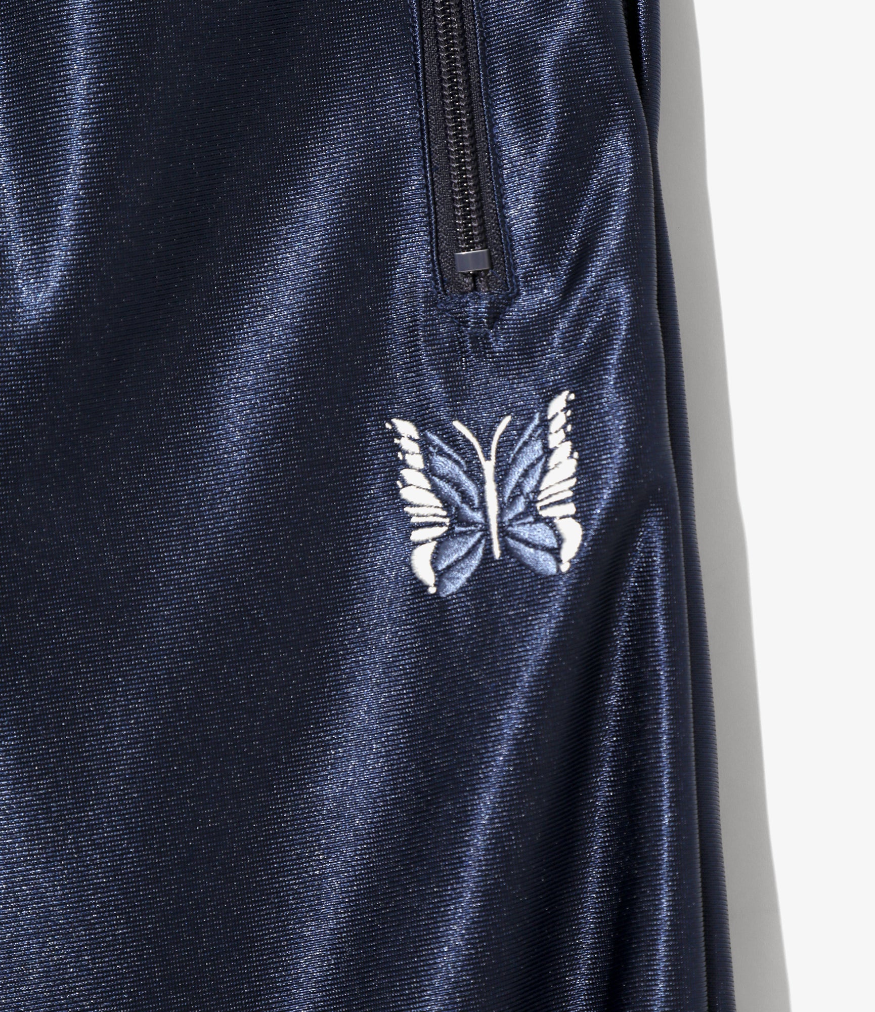 Track Pant – Navy Tricot Sateen
