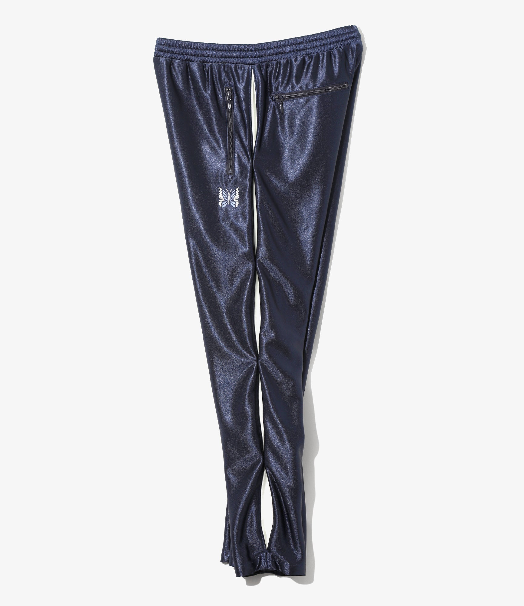 Track Pant – Navy Tricot Sateen