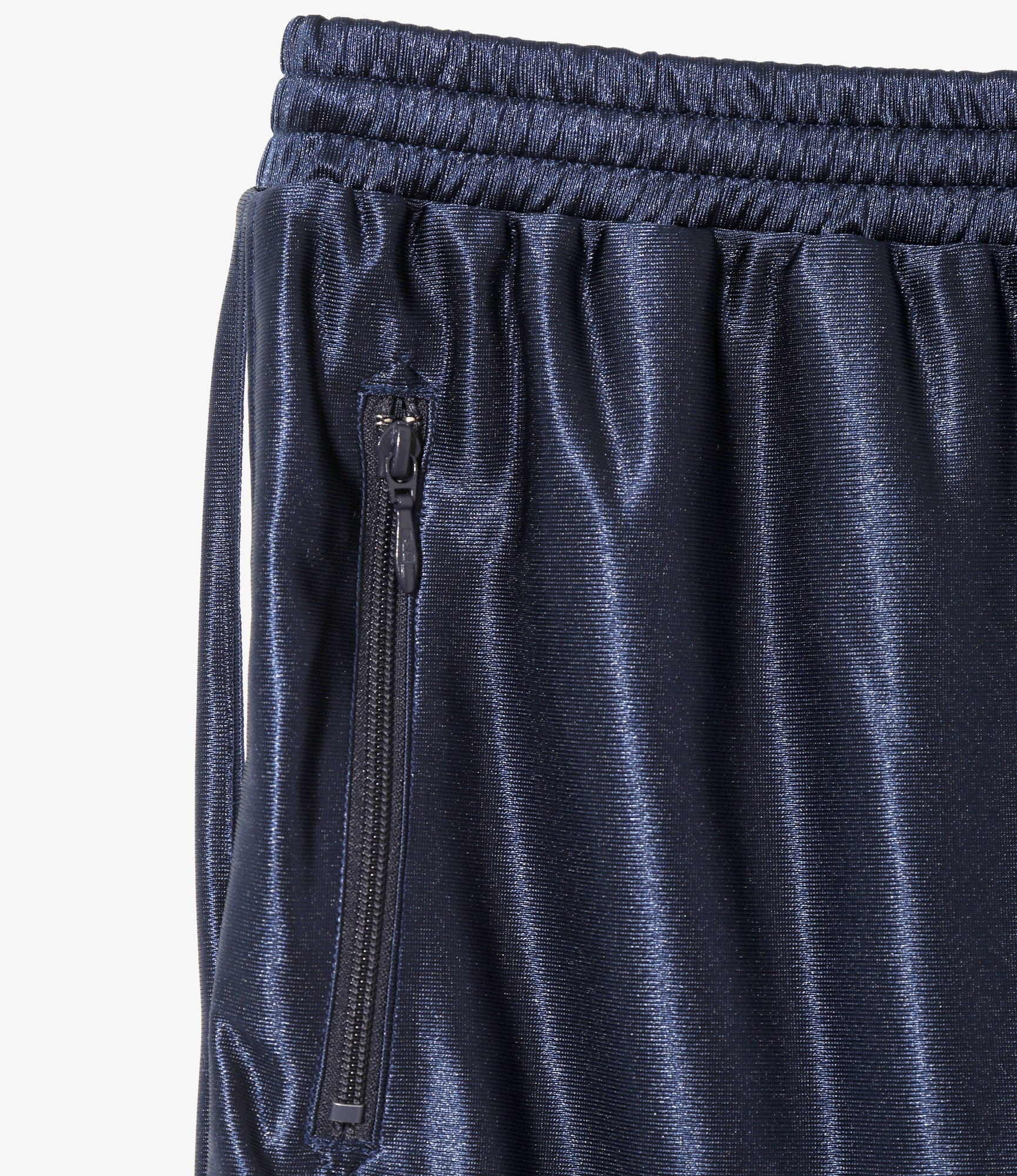 Track Pant – Navy Tricot Sateen