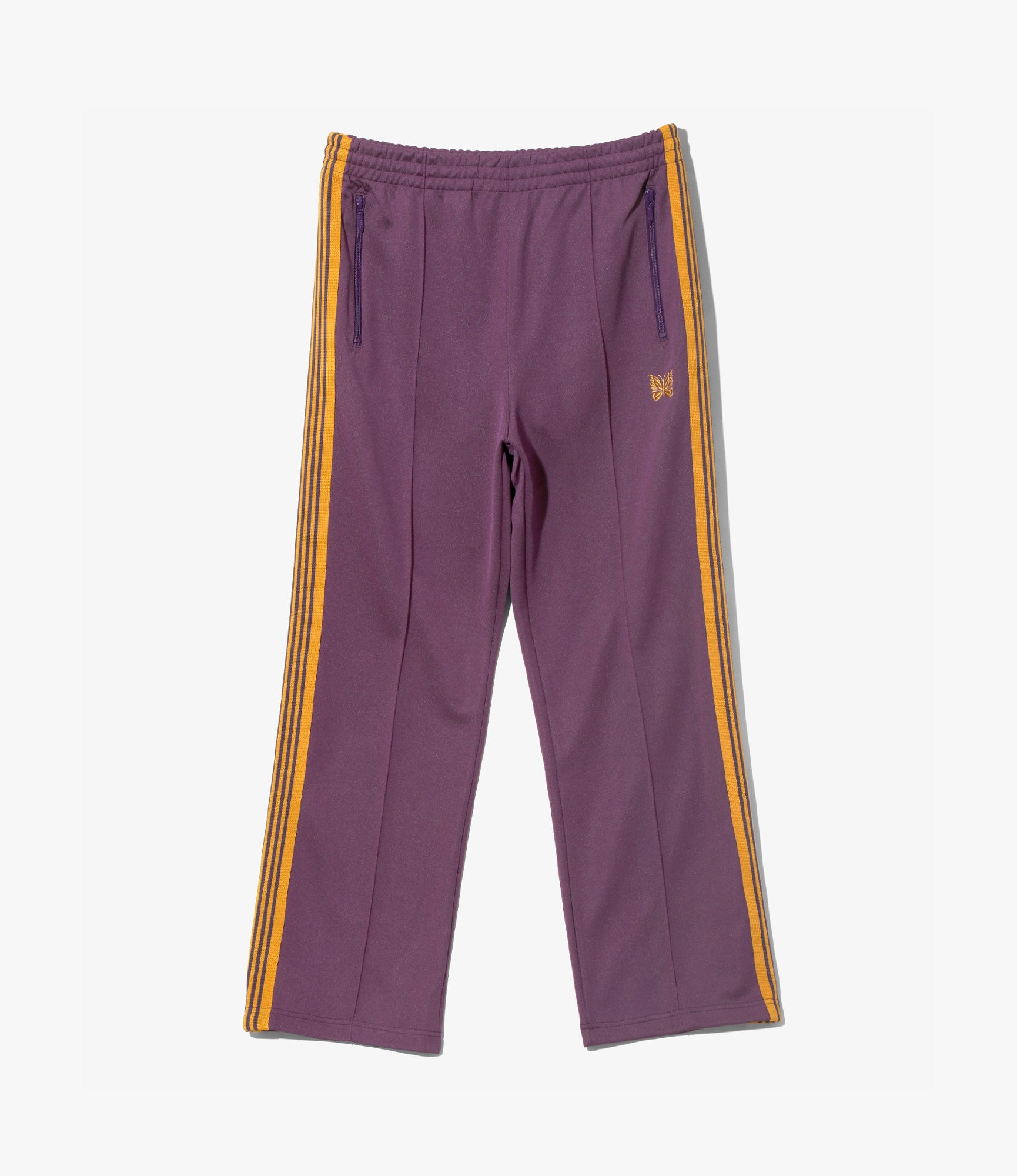 Track Pant – Purple Smooth Polyester