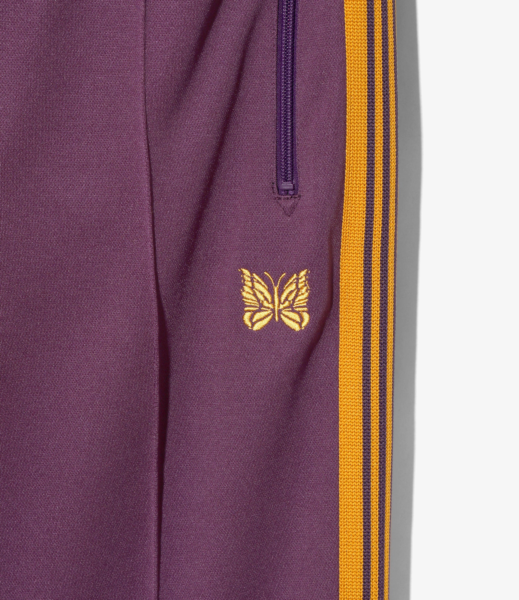 Track Pant – Purple Smooth Polyester