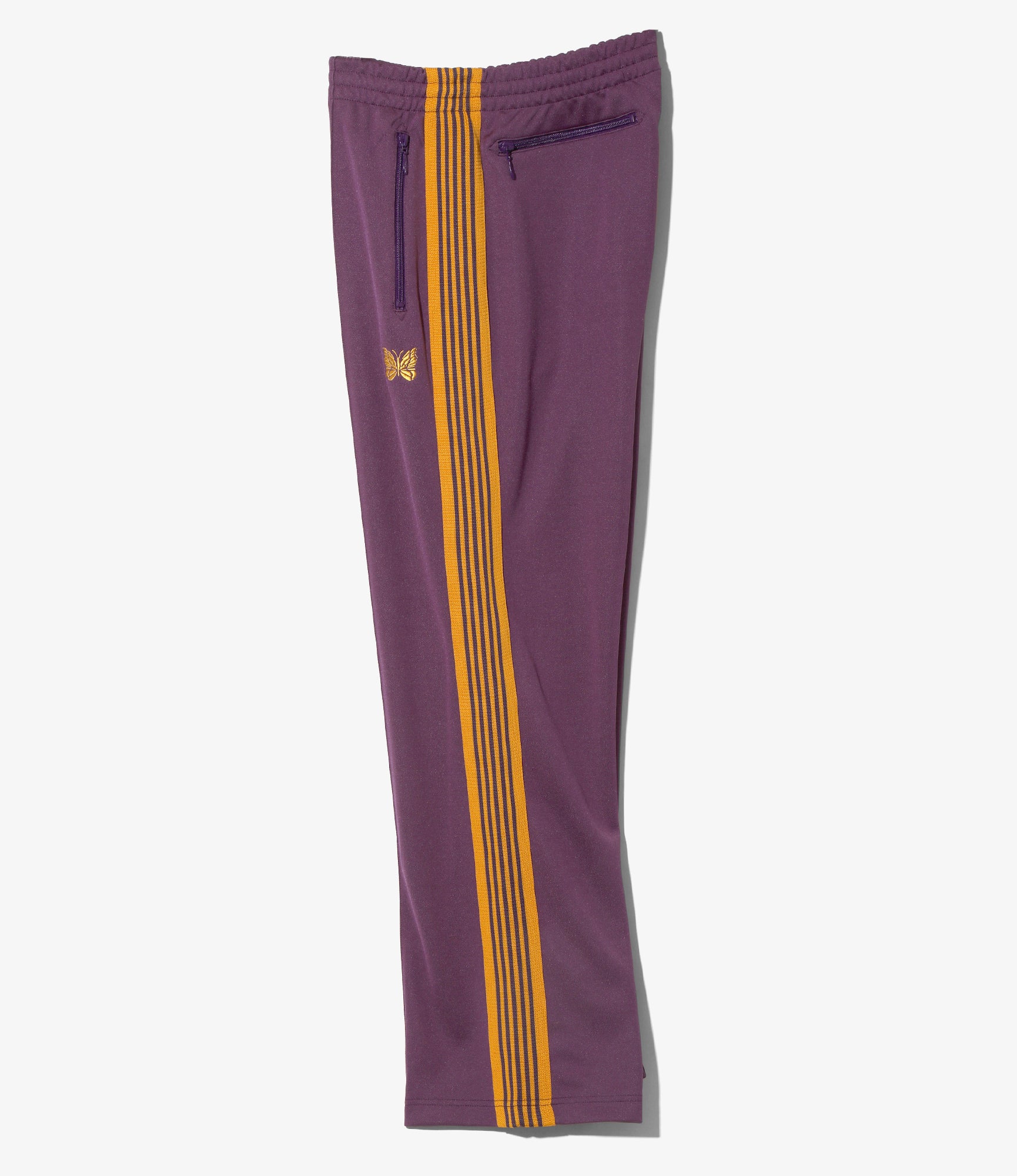 Track Pant – Purple Smooth Polyester