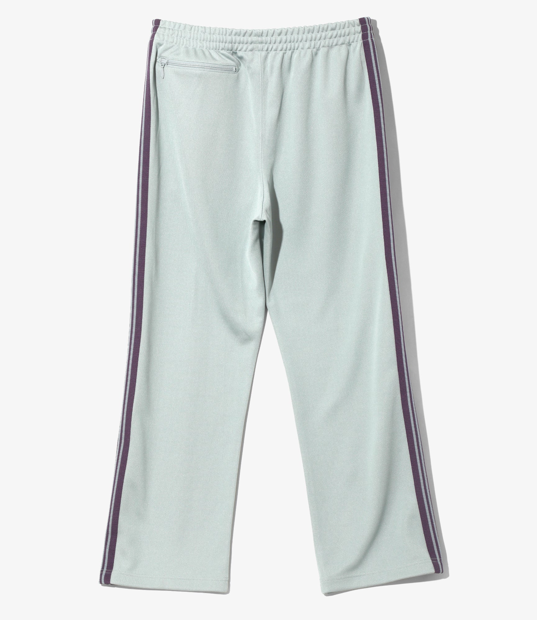 Track Pant – Sax Blue Smooth Polyester