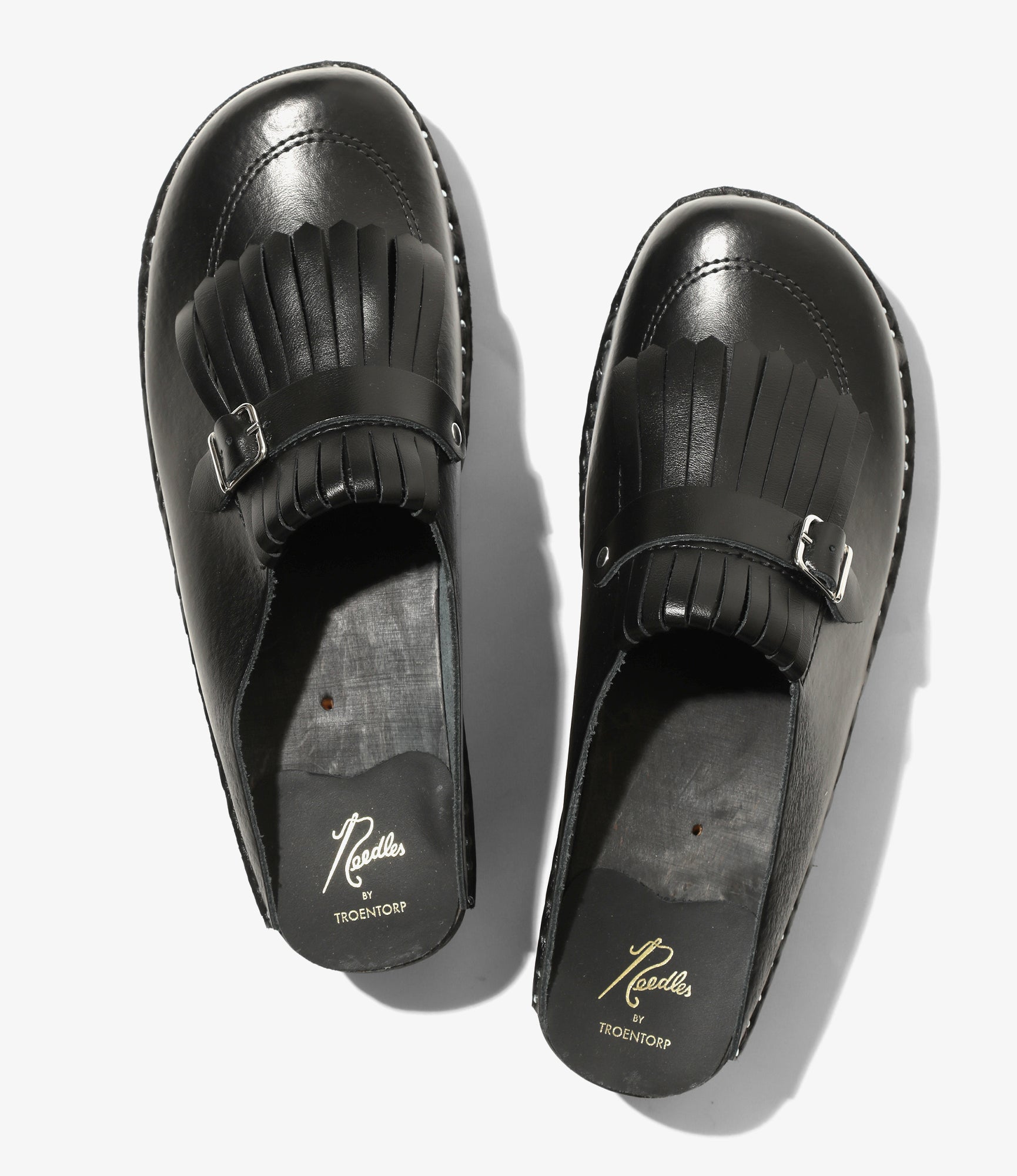 TROENTORP トロエントープ needles NEPENTHES 40 Needles x Troentorp - Safety - Smooth/Steel Toe - Black