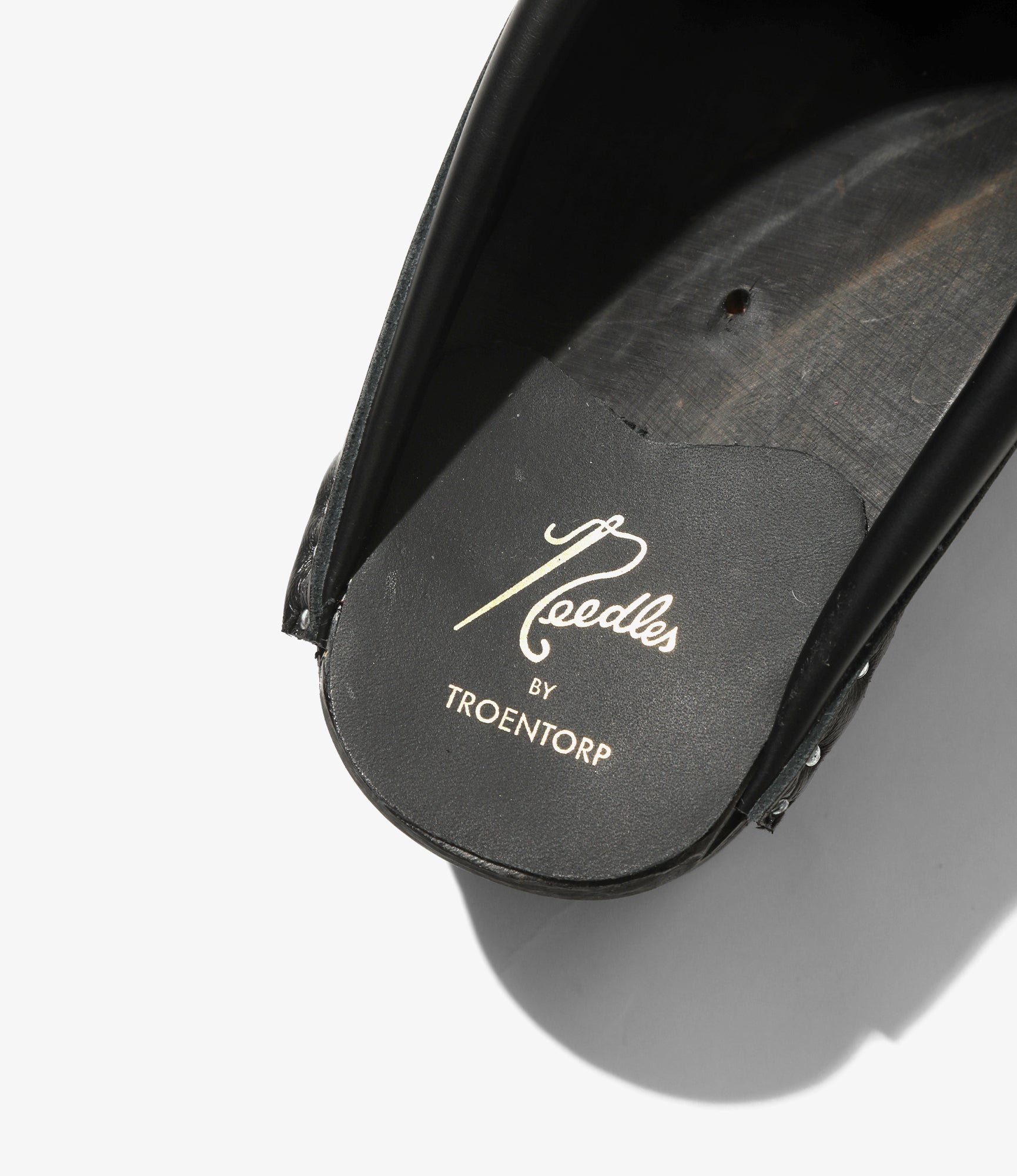 Kilt & Strap 'Monet' Clog – Black Leather