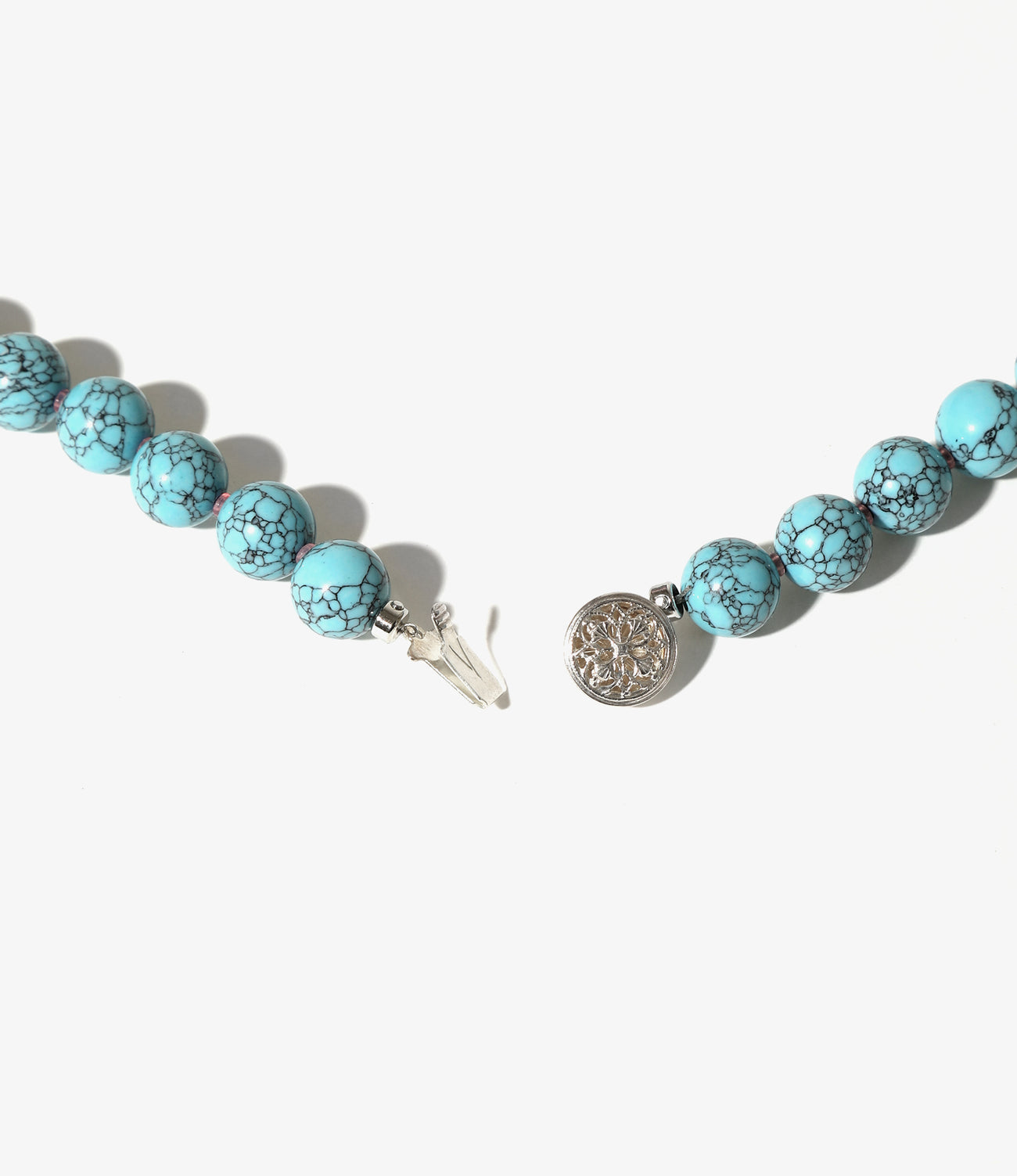 thumbnail image 2 of Long Strand Natural Blue Turquoise Rondelle Gemstone Beads – 18-72 Inches, 5x8mm, AAA Quality, Unbranded, Made In China 2 of 5