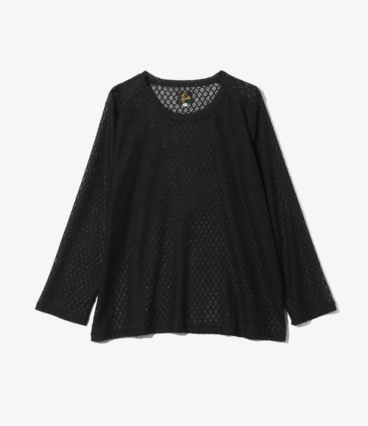 Needles-U-Neck-Long-Sleeve-T-