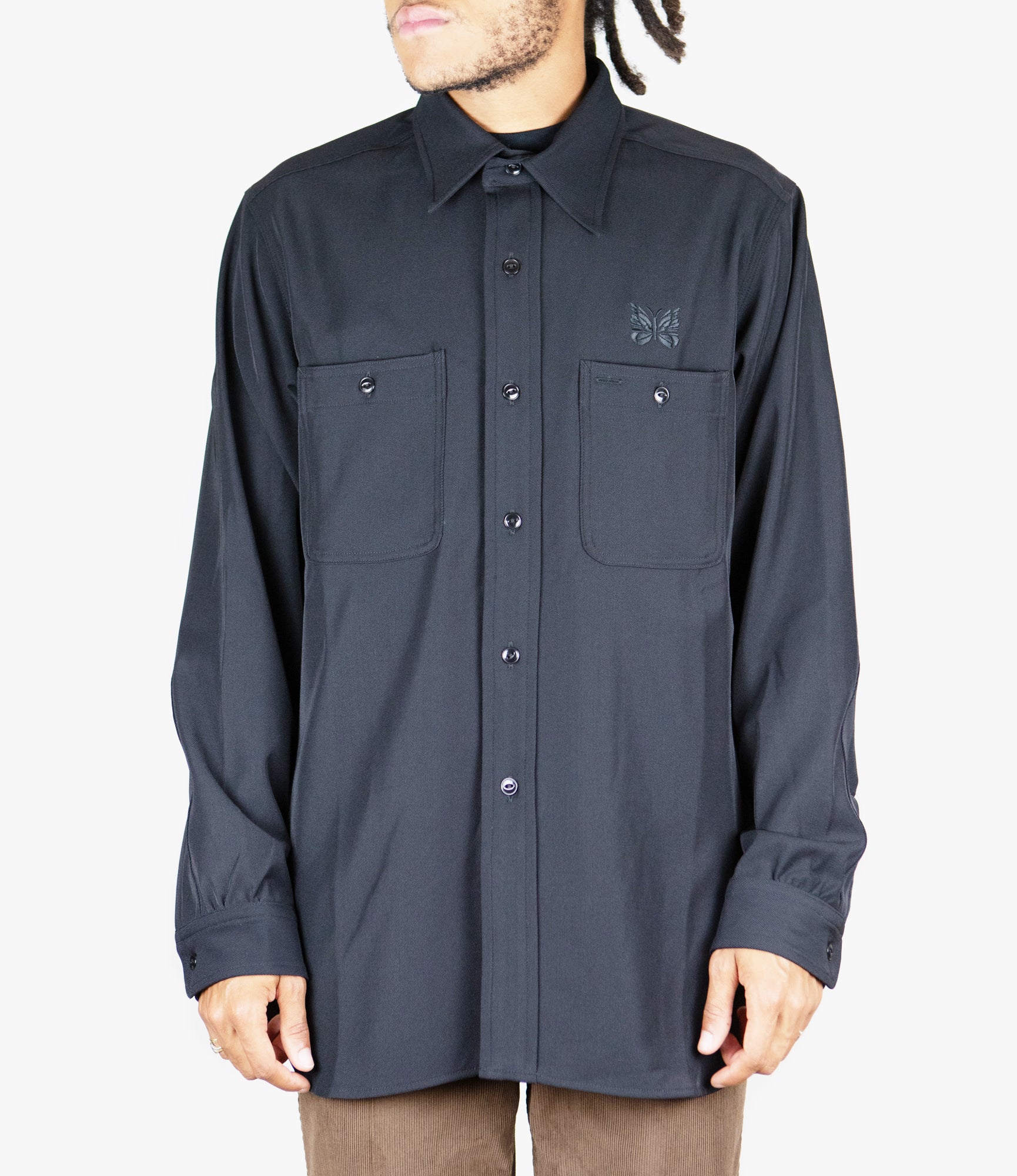 Work Shirt – Black Cavalry Twill