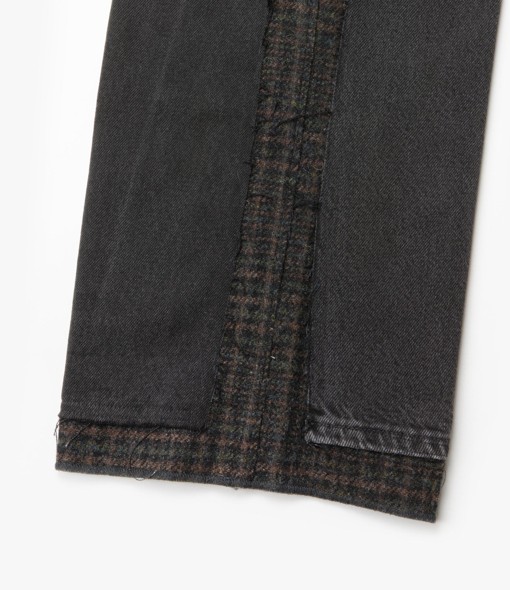 Covered Pant – Black Denim / Charcoal Glen Plaid