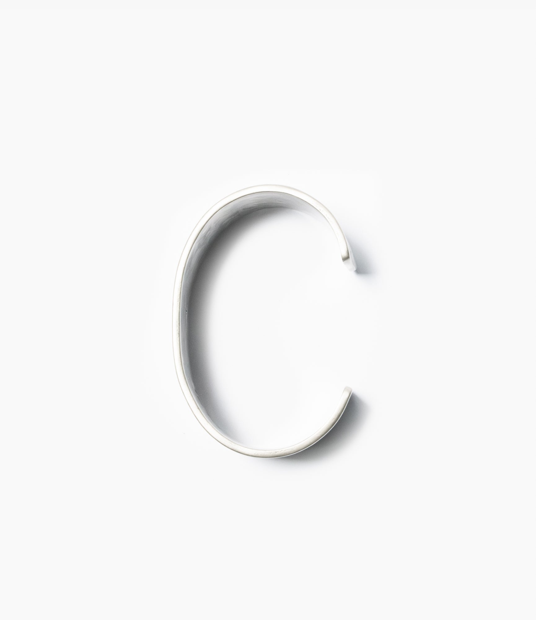 Large Navajo Cuff One – Sterling Silver