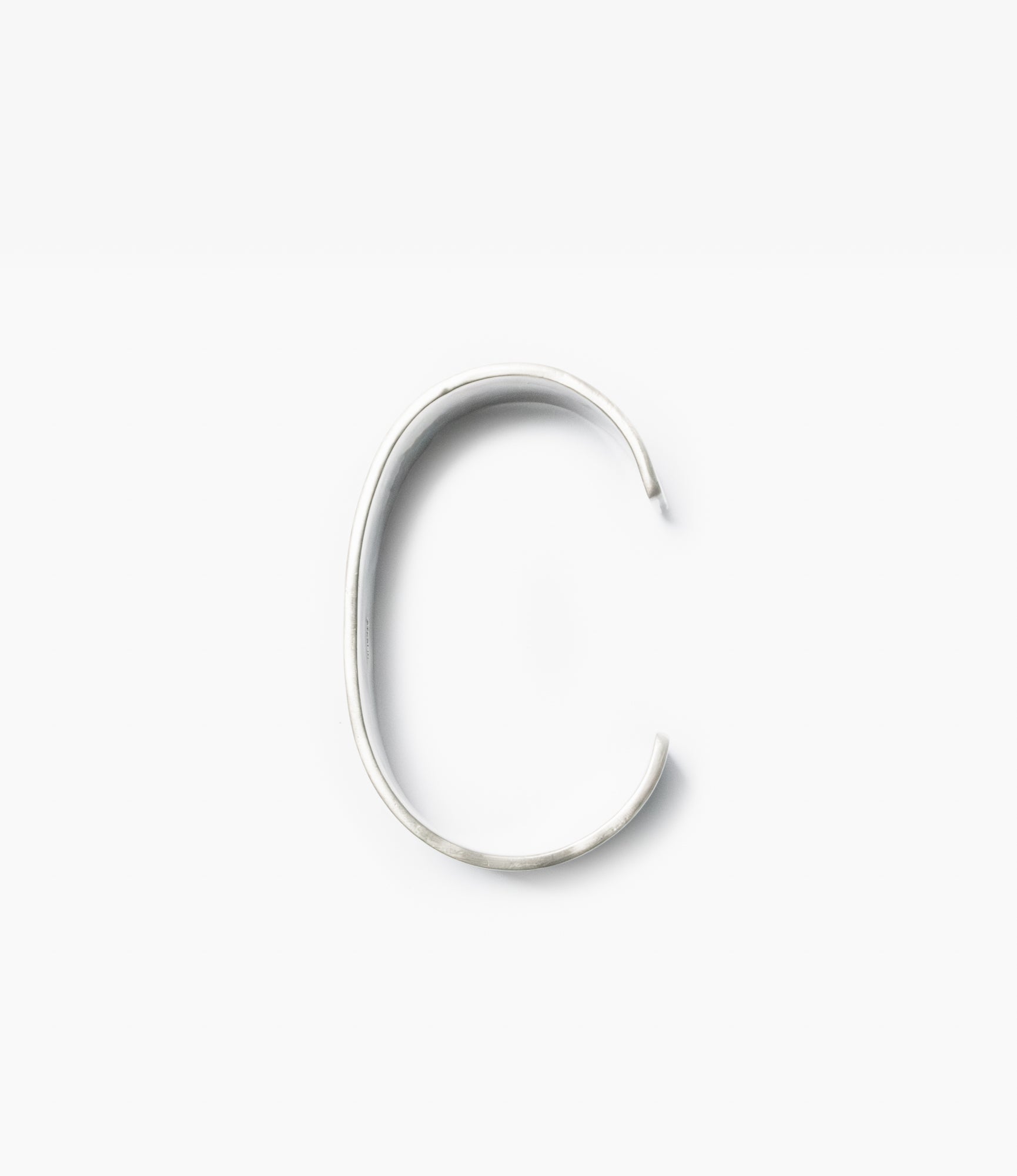 Large Navajo Cuff Two – Sterling Silver