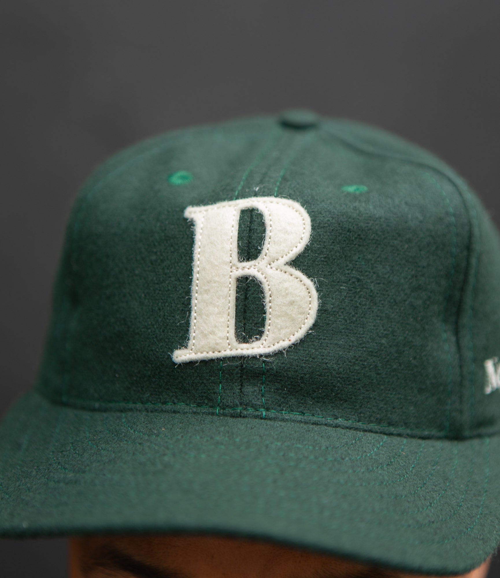 Nepenthes London x Better™ Gift Shop Cap - Bottle Green / Cream