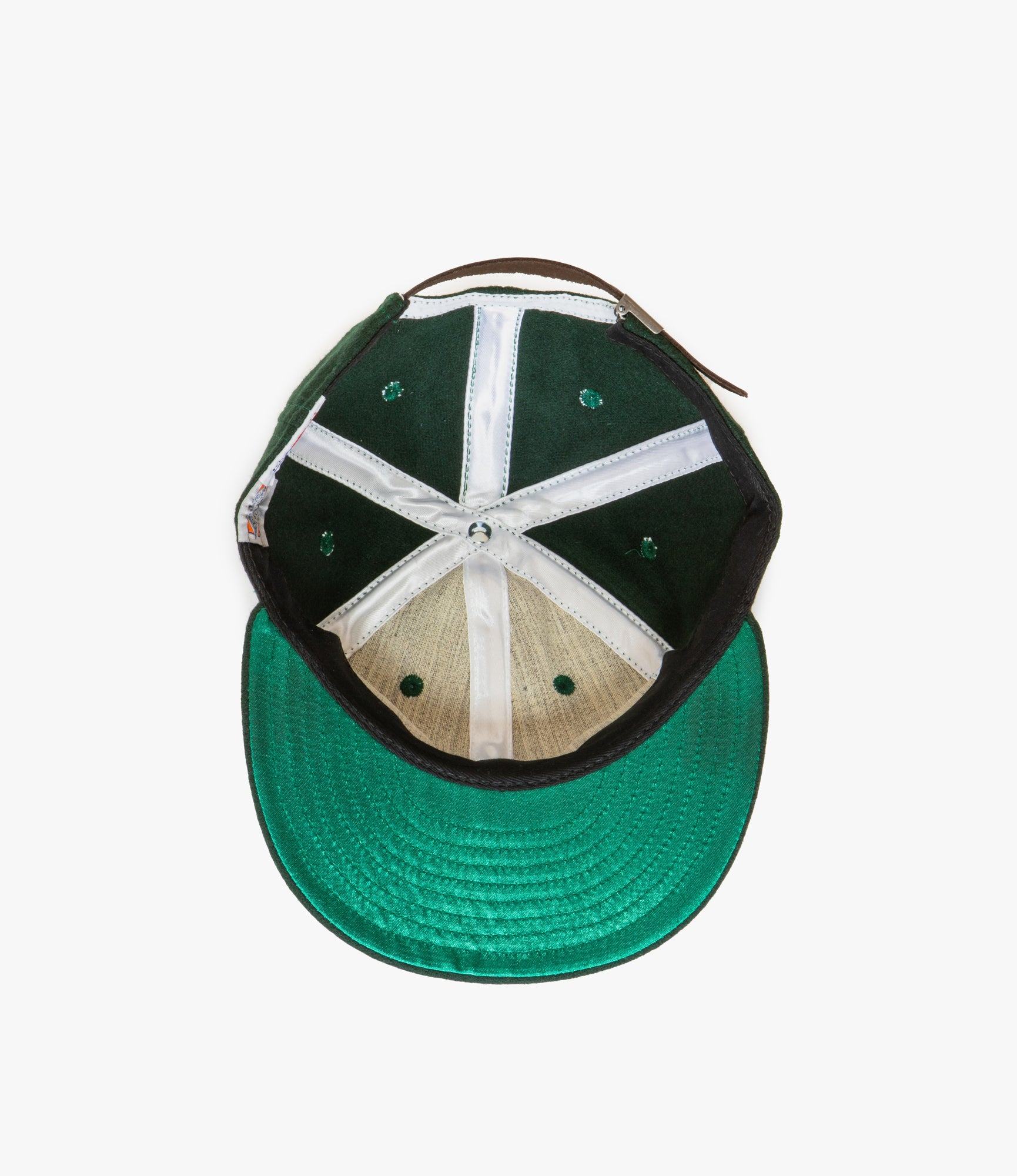 Nepenthes London x Better™ Gift Shop Cap - Bottle Green / Cream