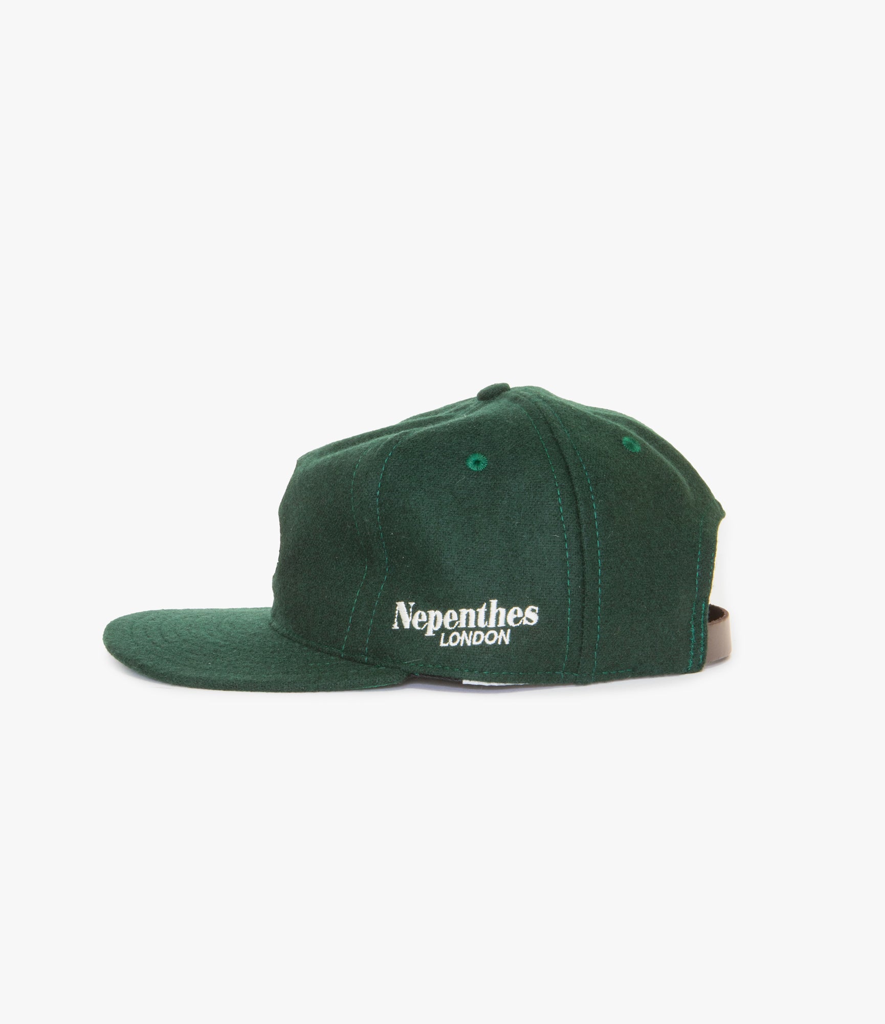 Nepenthes London x Better™ Gift Shop Cap - Bottle Green / Cream