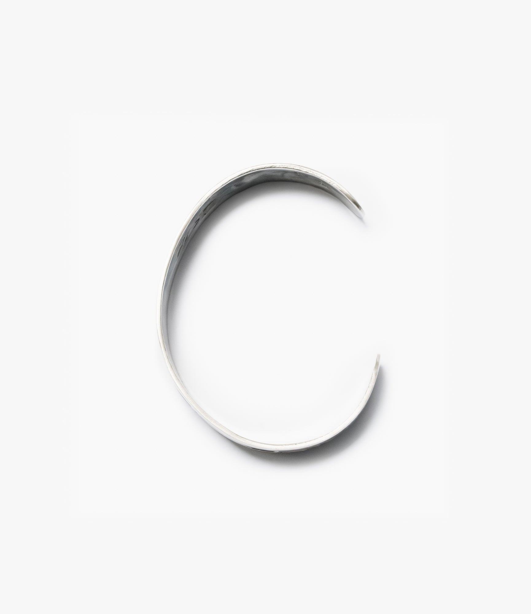 Narrow Hopi Cuff One – Sterling Silver
