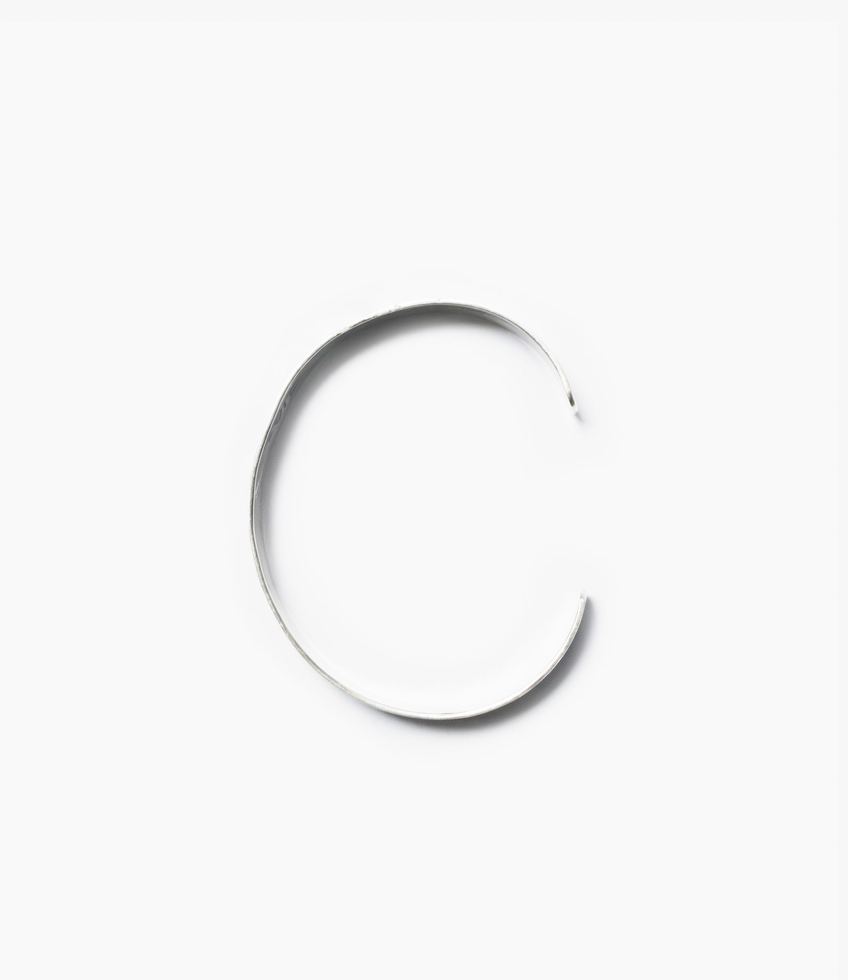 Narrow Hopi Cuff Two – Sterling Silver