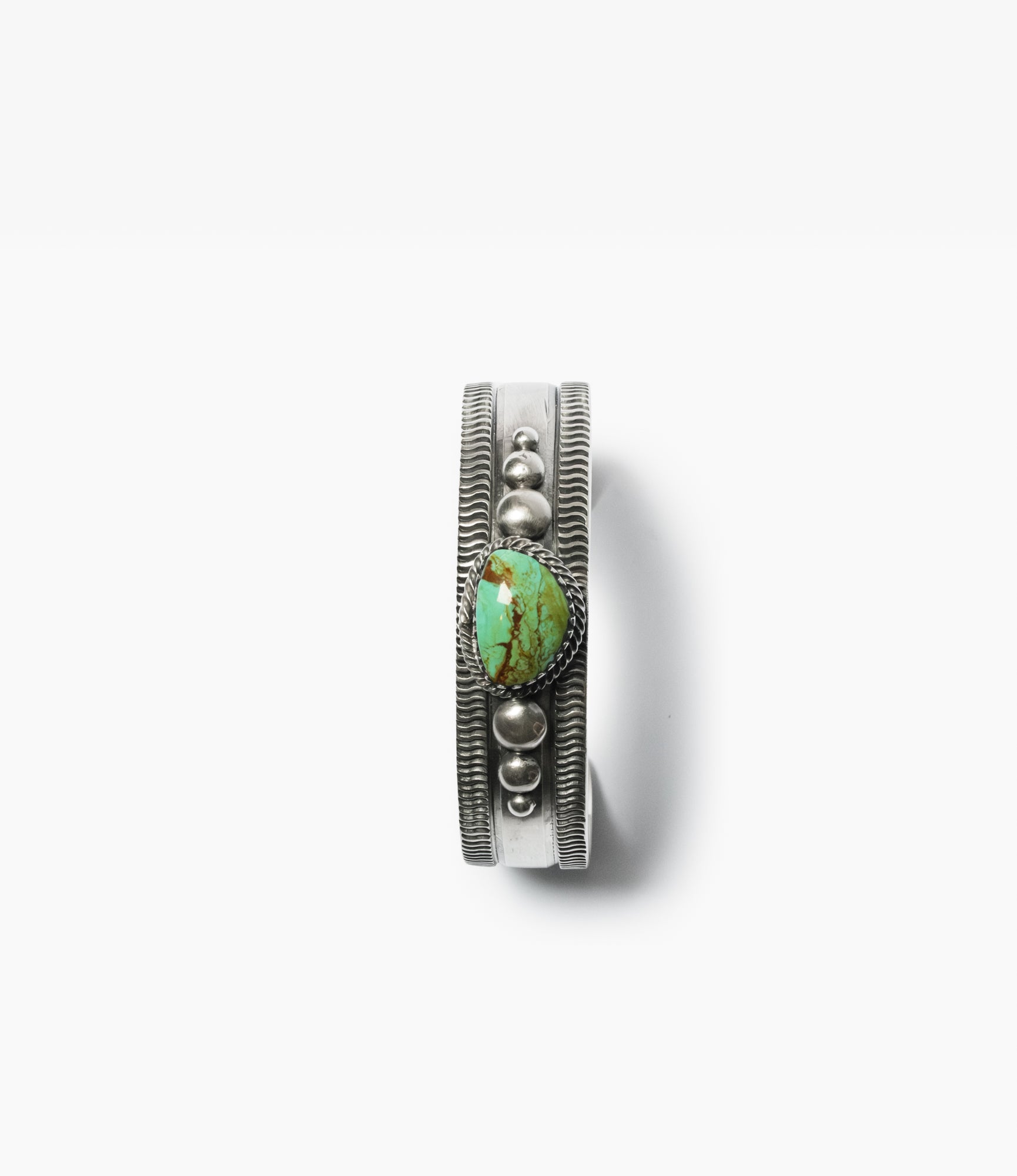 Navajo Inlay Cuff – Turquoise