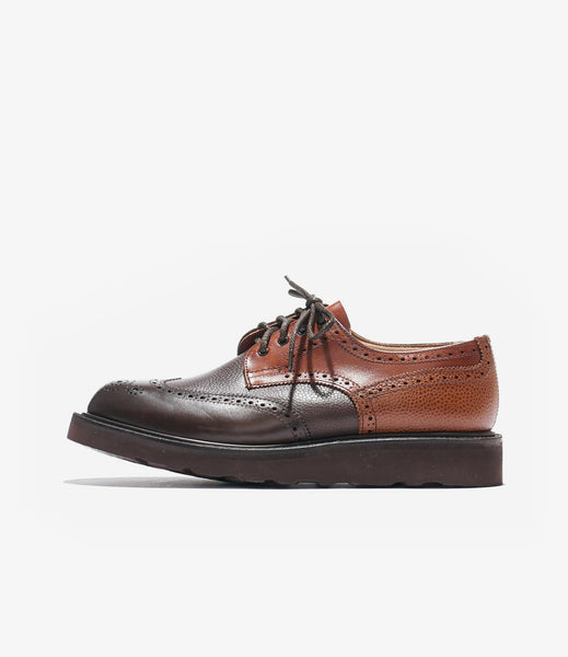 Tricker's x Nepenthes - Multi-Tone Derby – Brown | Nepenthes London Tricker's x Nepenthes - Multi-Tone Derby – Brown | Nepenthes London