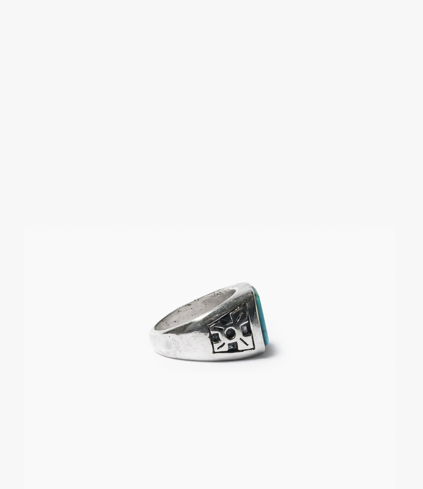 Zuni Inlay Ring One – Turquoise