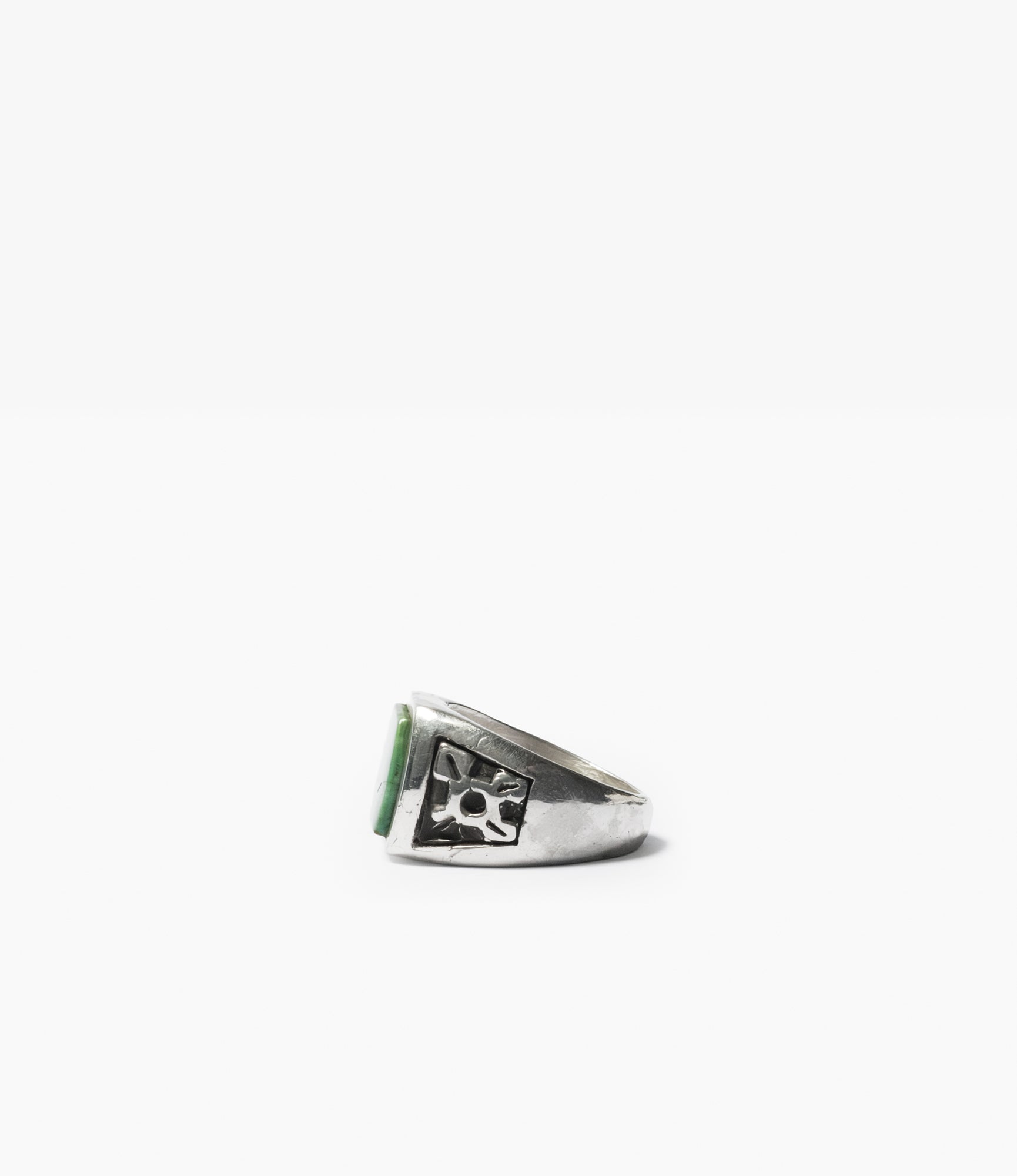 Zuni Inlay Ring Two – Turquoise