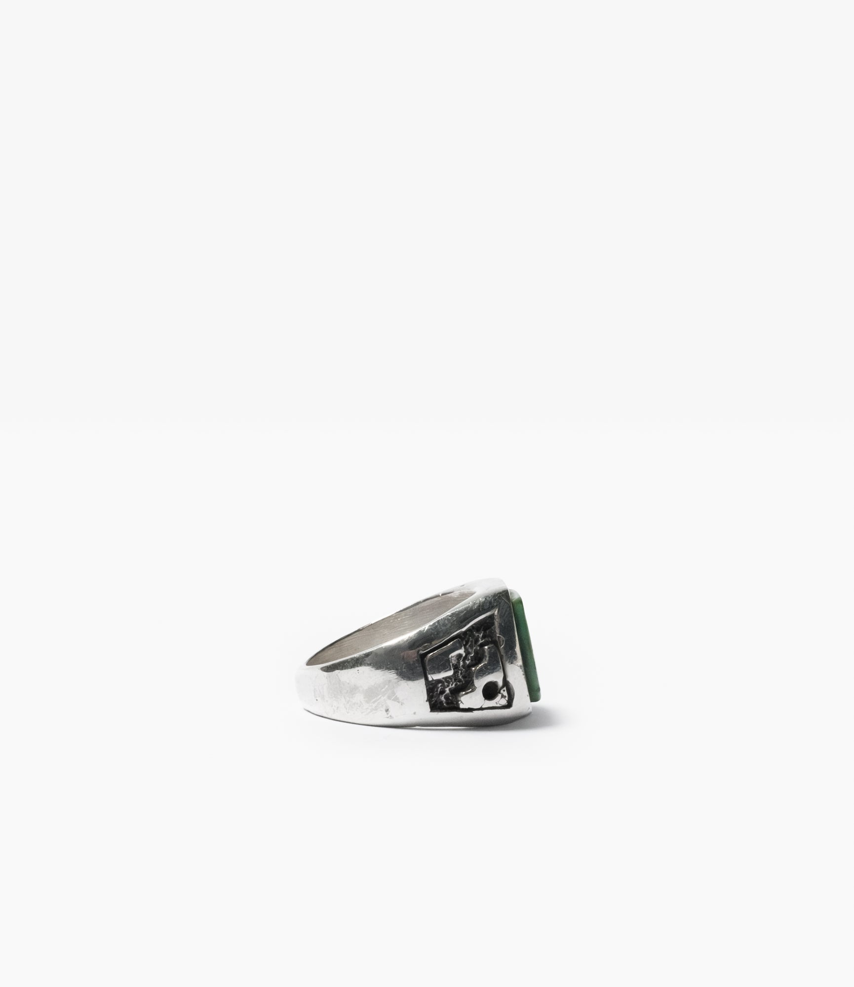 Zuni Inlay Ring Two – Turquoise