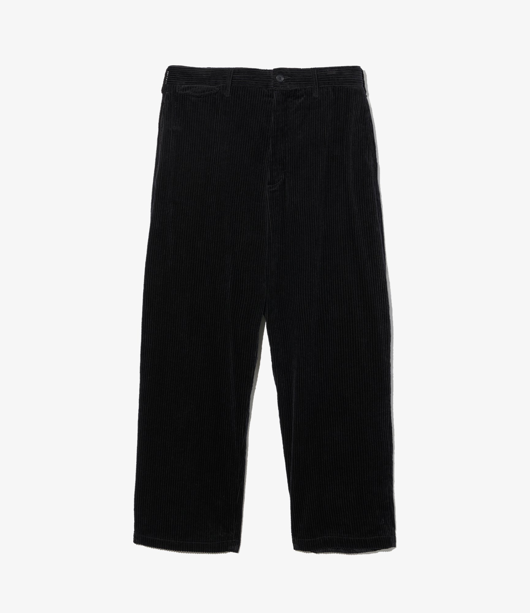Officer Pant – Black 4.5W Corduroy