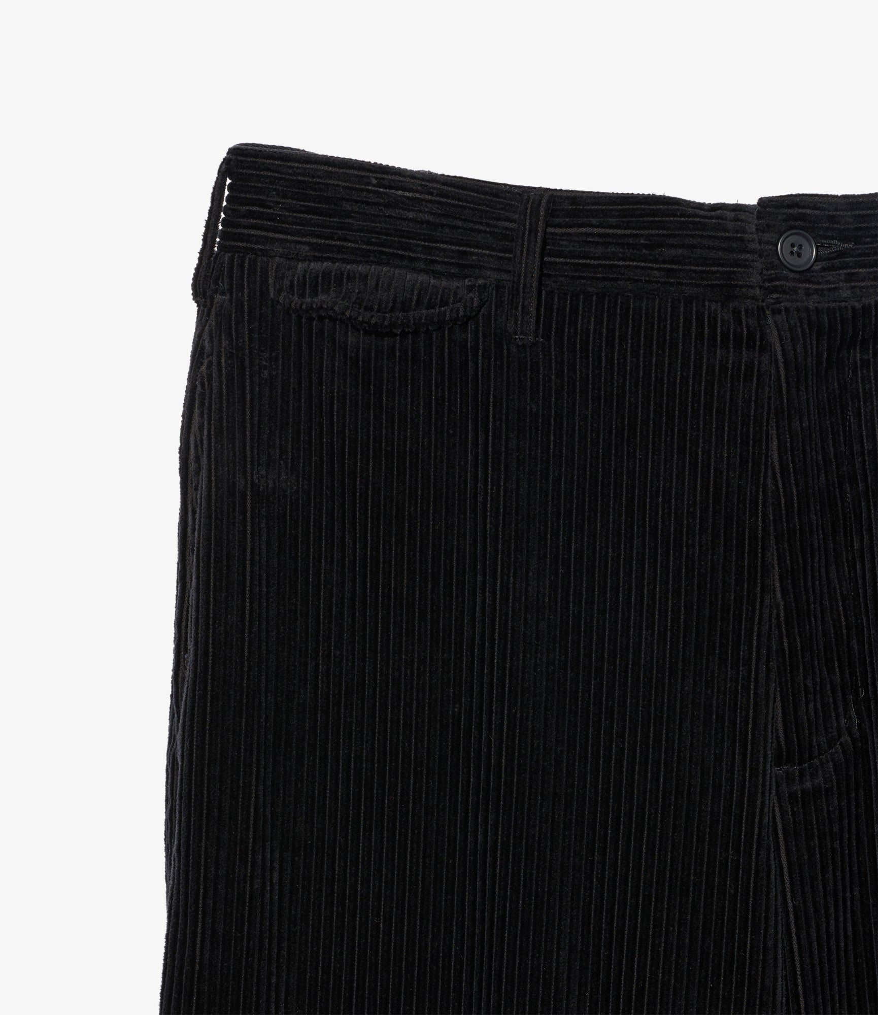 Officer Pant – Black 4.5W Corduroy