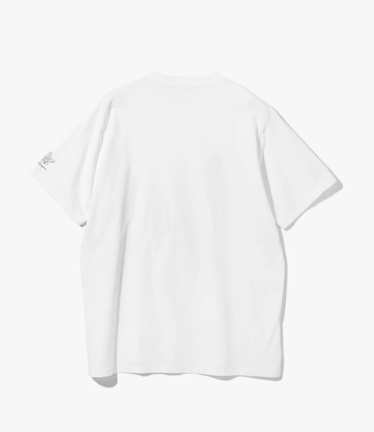 Engineered Garments Printed Cross Crew Neck T-shirt - White - Ravenswood