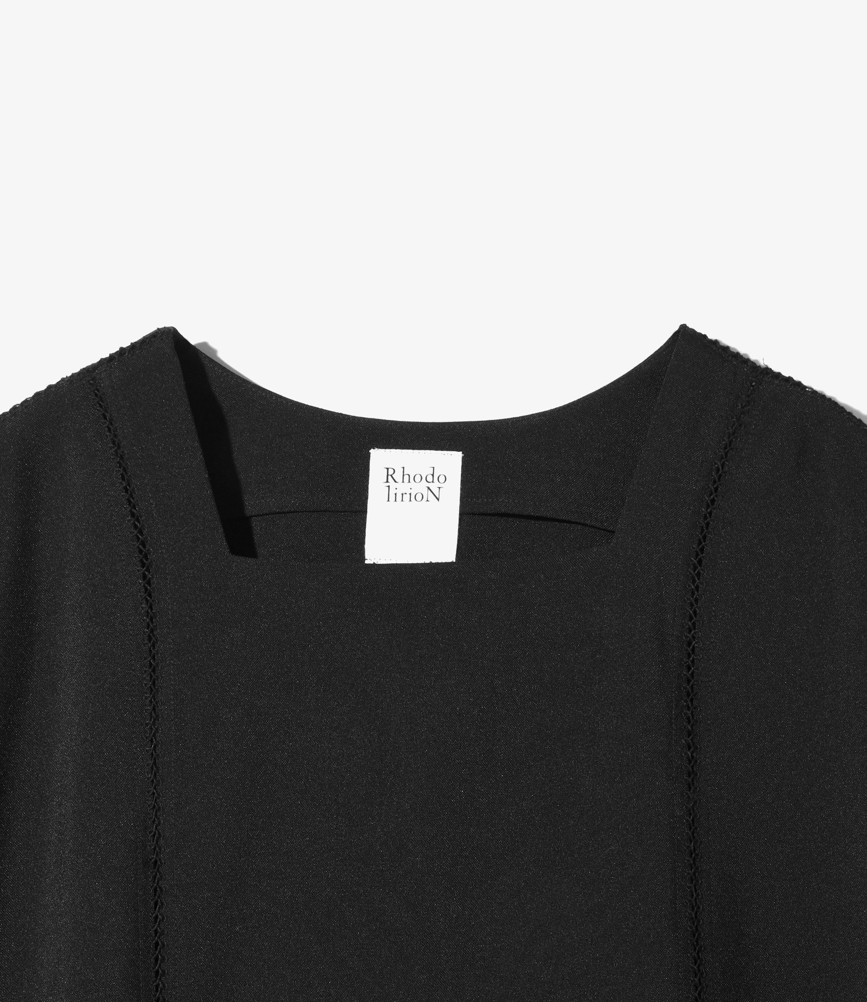 RhodolirioN Fete Dress -Solid - Black