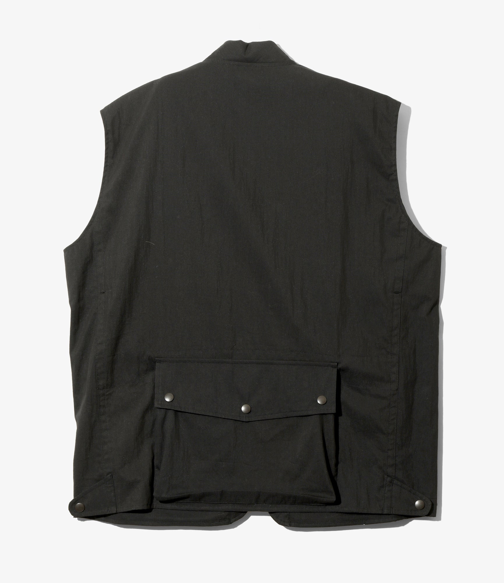 Needles Field Vest - C/N Oxford Cloth - Black