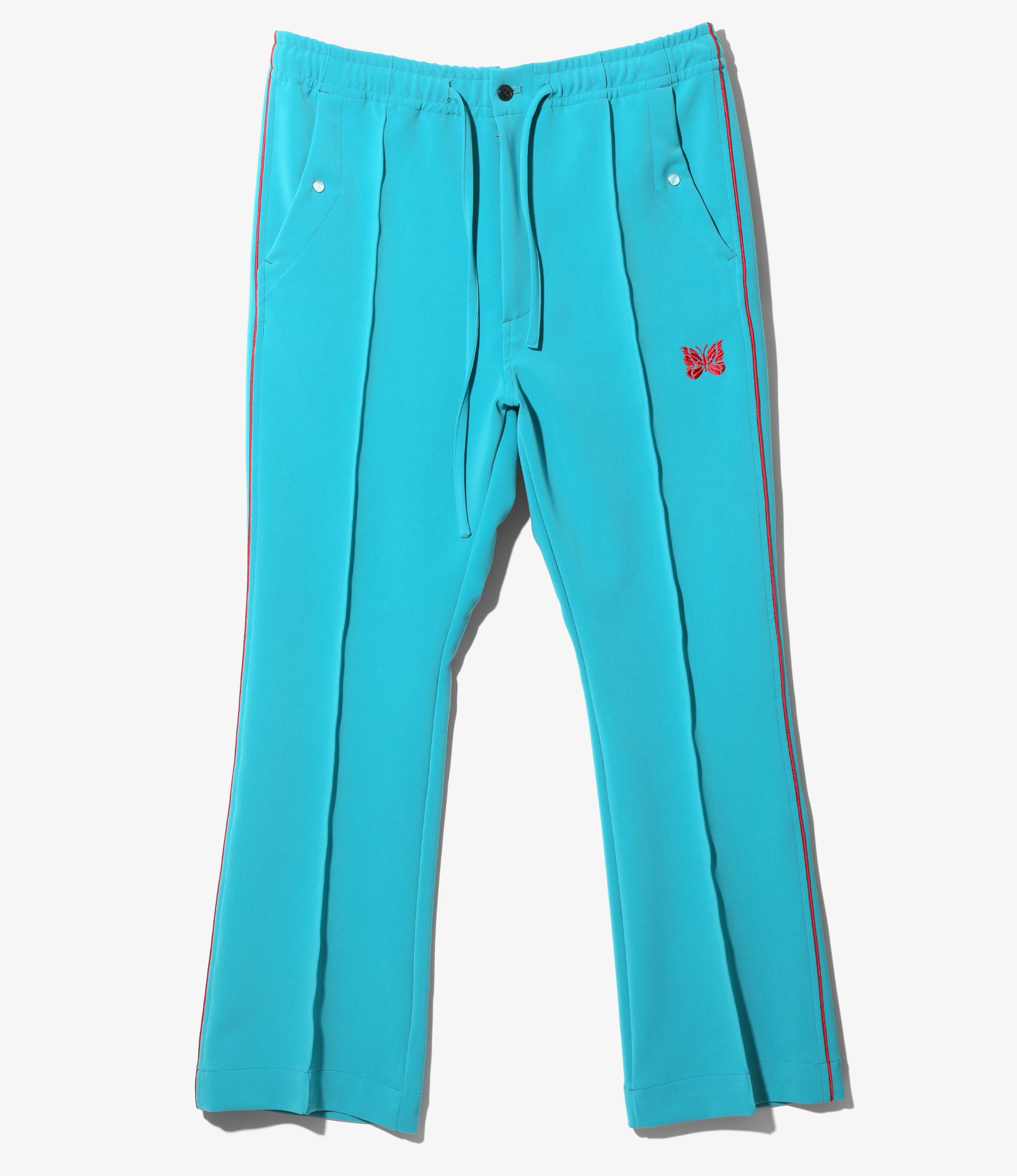 Needles Piping Cowboy Pant - PE/PU Double Cloth - Turquoise