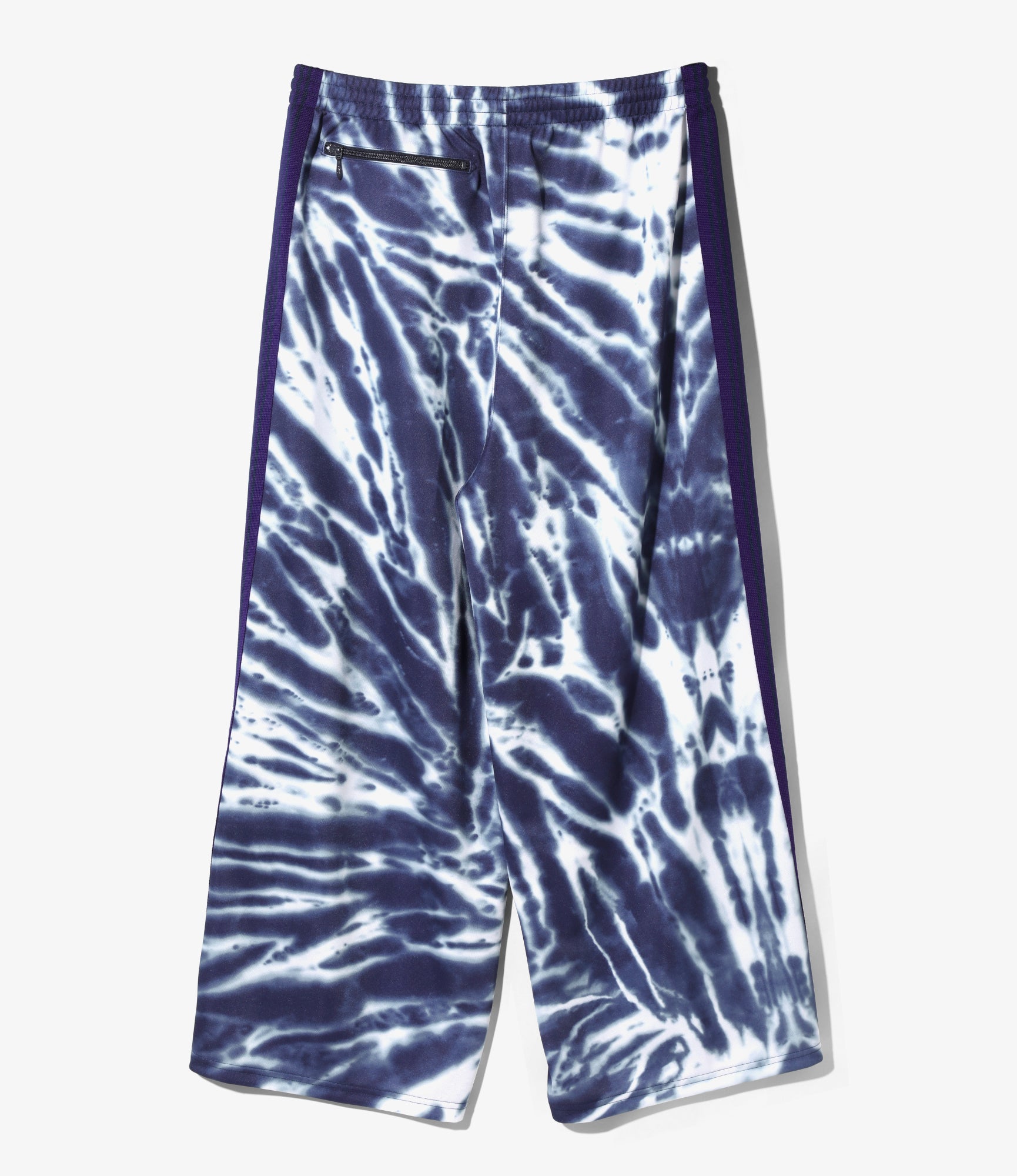 Needles H.D. Track Pant - Poly Smooth / Tie Dye Printed – Navy