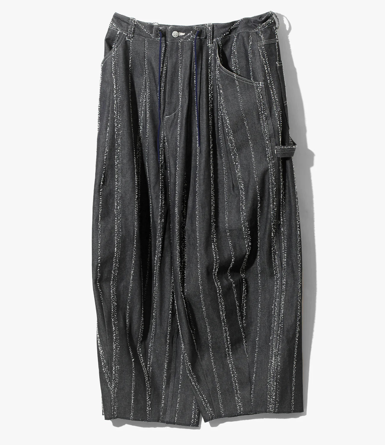 Needles H.D. Pant - 6oz Denim - Tonal Black Stitch