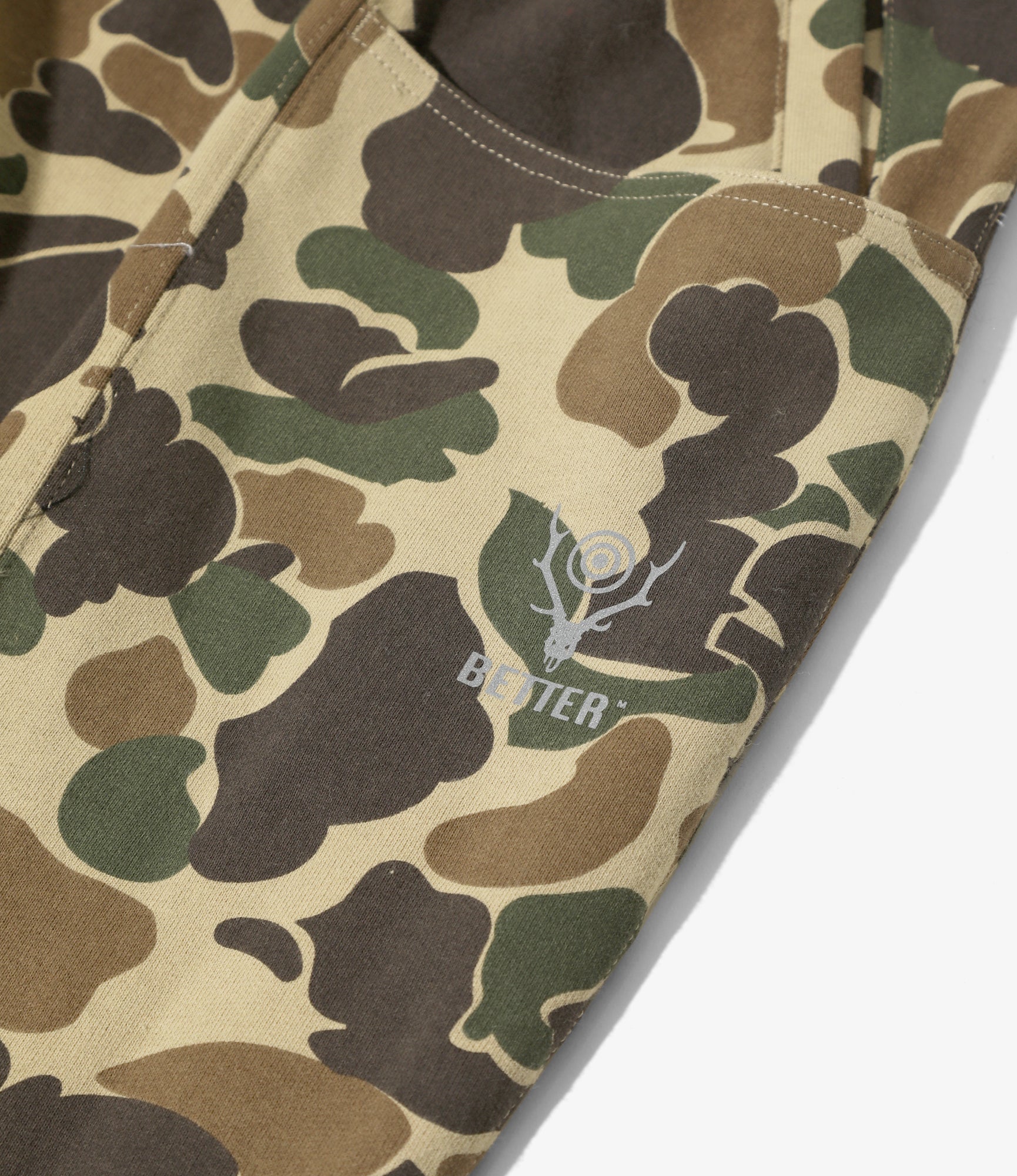 Duck Camo Centre Seam Sweatpant