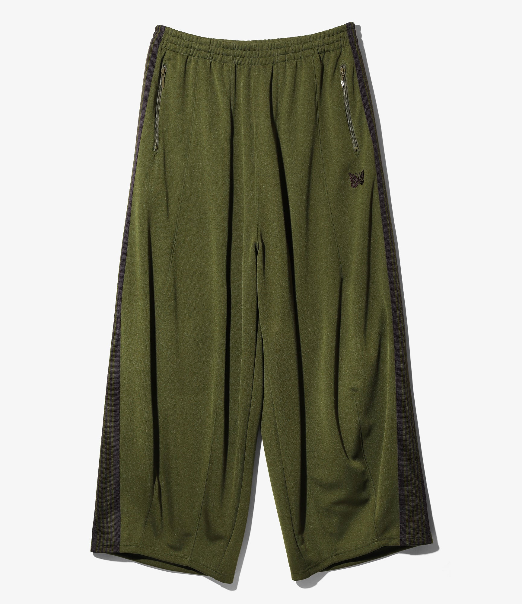 Needles H.D. Track Pant - Poly Smooth - Olive