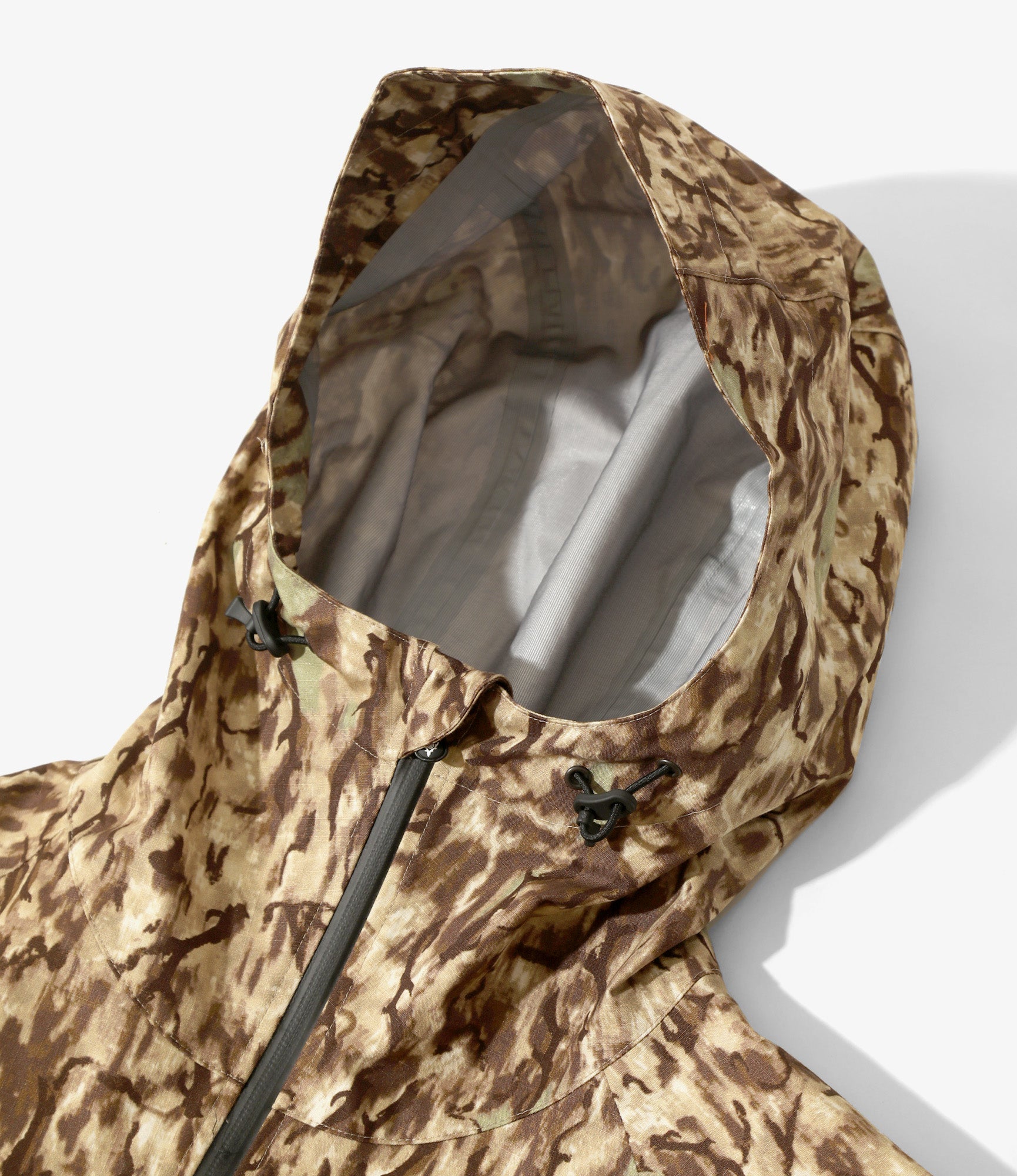 South2 West8 Weather Effect Jacket - Cotton Ripstop  / 3Layer - Horn Camo