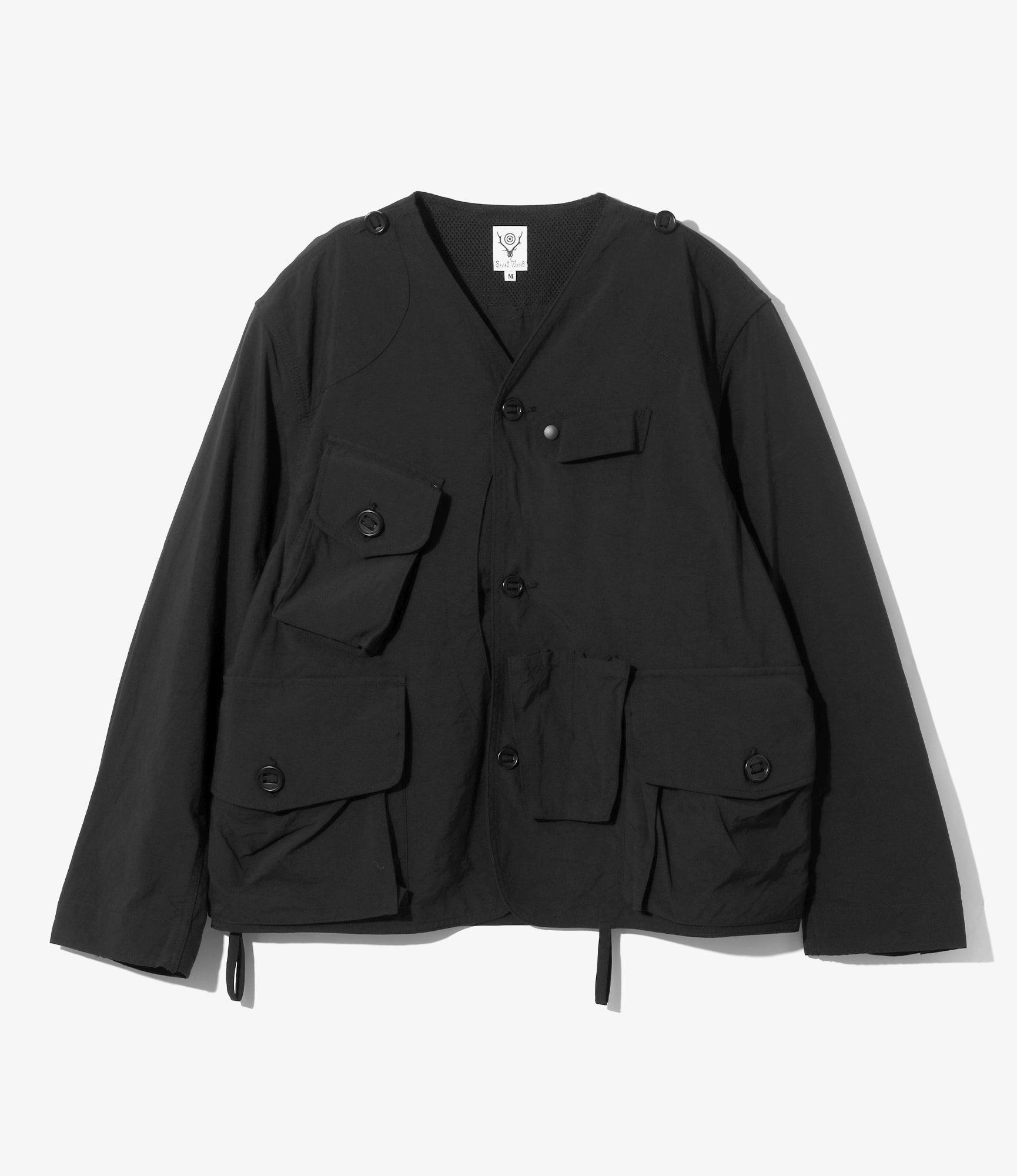 South2 West8 Tenkara Jacket - Nylon Oxford - Black