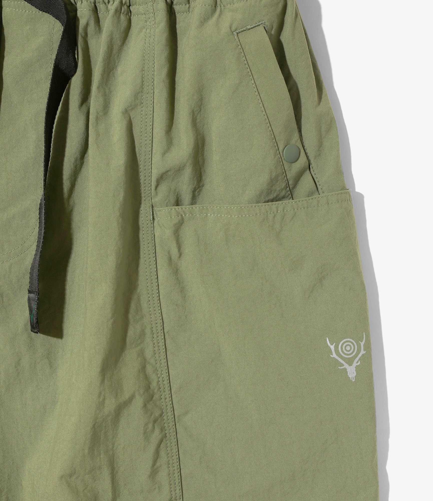 South2 West8 Belted C.S. Pant - Nylon Oxford - Lt.Olive – South2 West8 – Nepenthes London