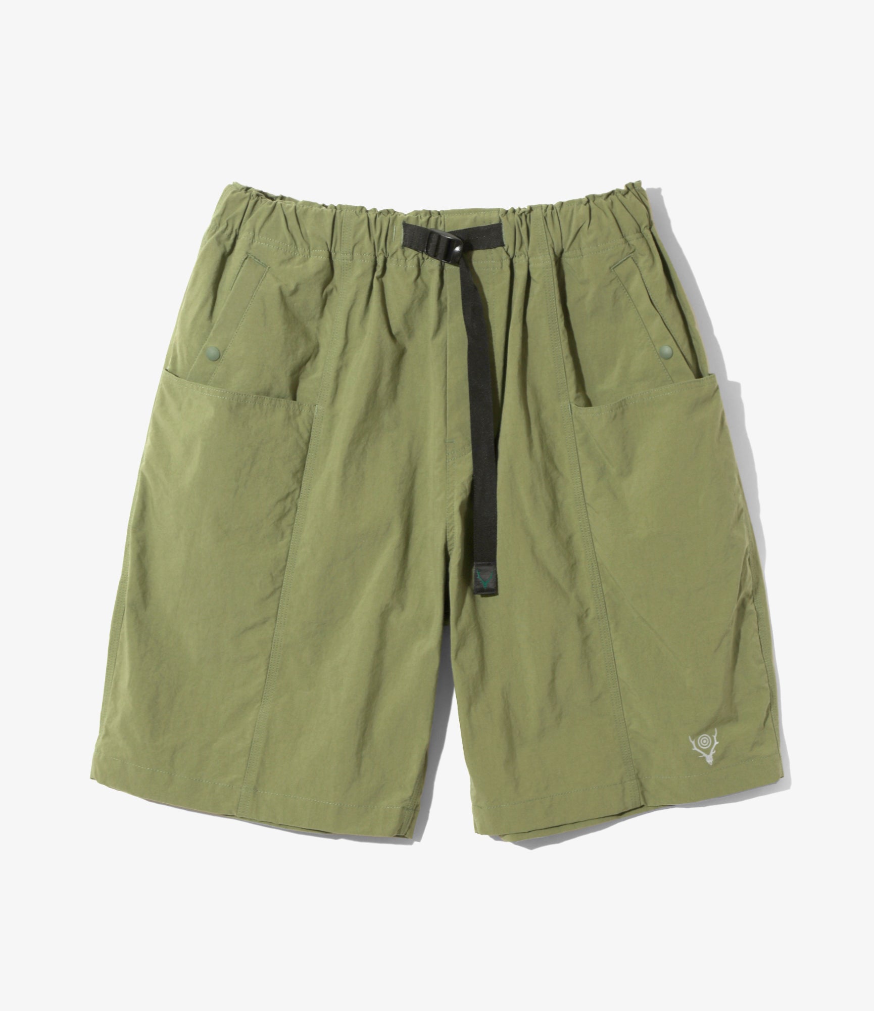 South2 West8 Belted C.S. Short - Nylon Oxford - Lt.Olive – South2 West8 – Nepenthes London