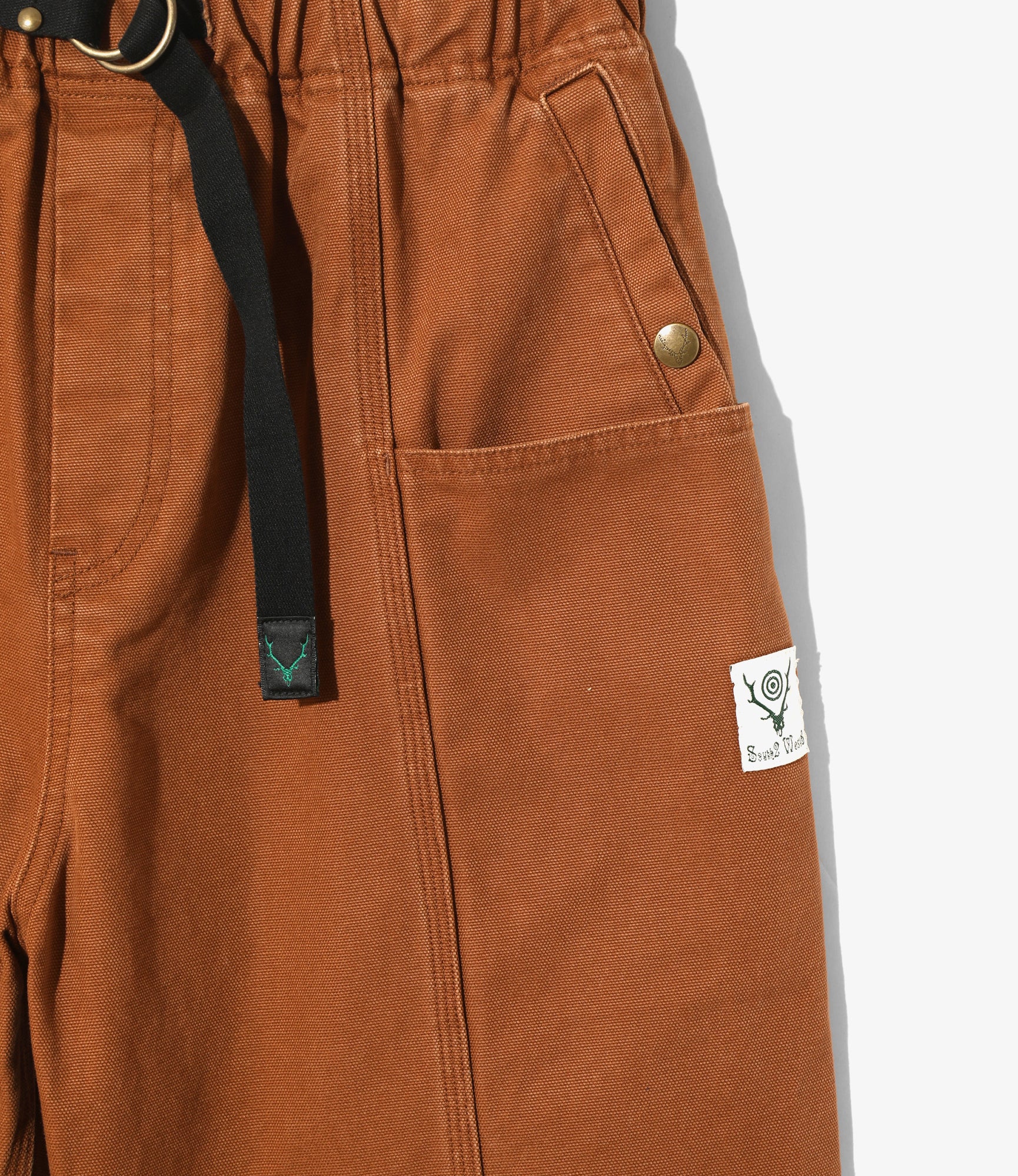 South2 West8 Belted C.S. Pant - 11.5oz Cotton Canvas - Brown