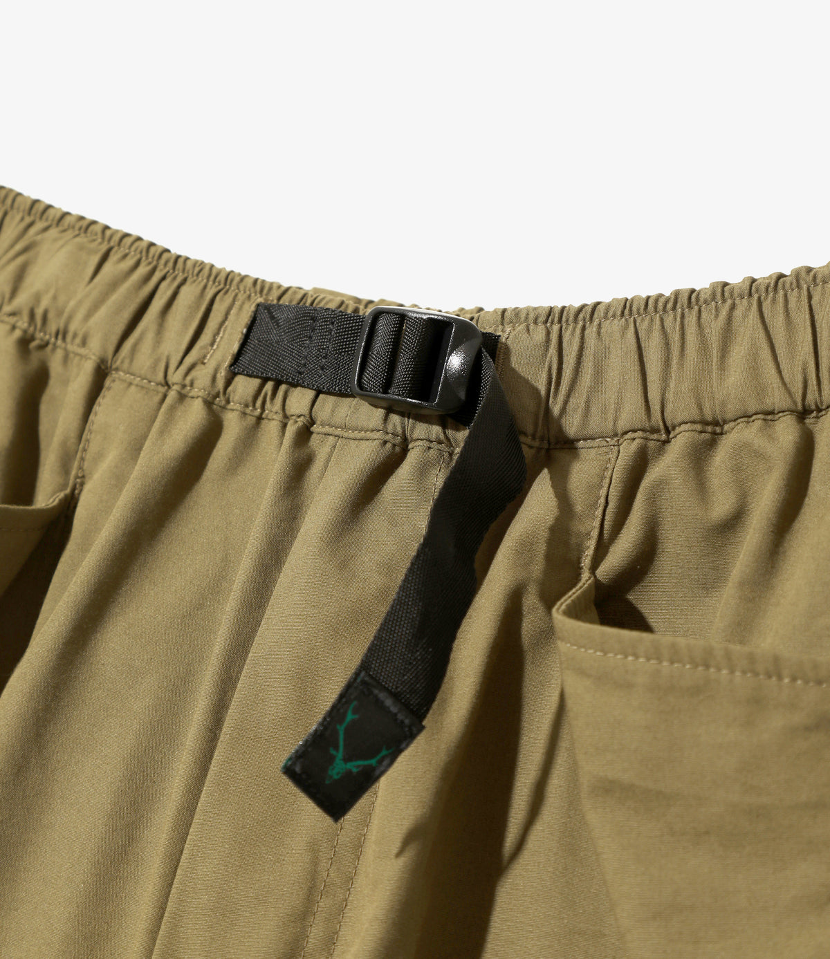 Belted Logger Pant - C/MO Weather Cloth - Olive | Nepenthes London