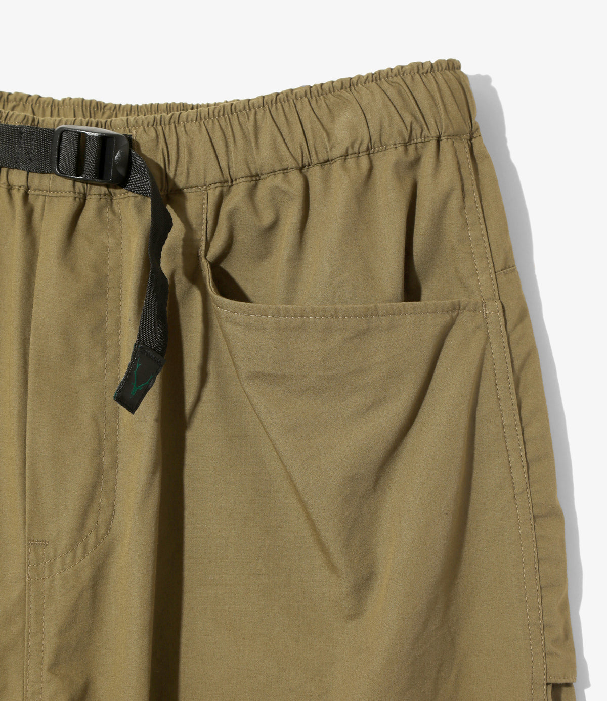 Belted Logger Pant - C/MO Weather Cloth - Olive | Nepenthes London