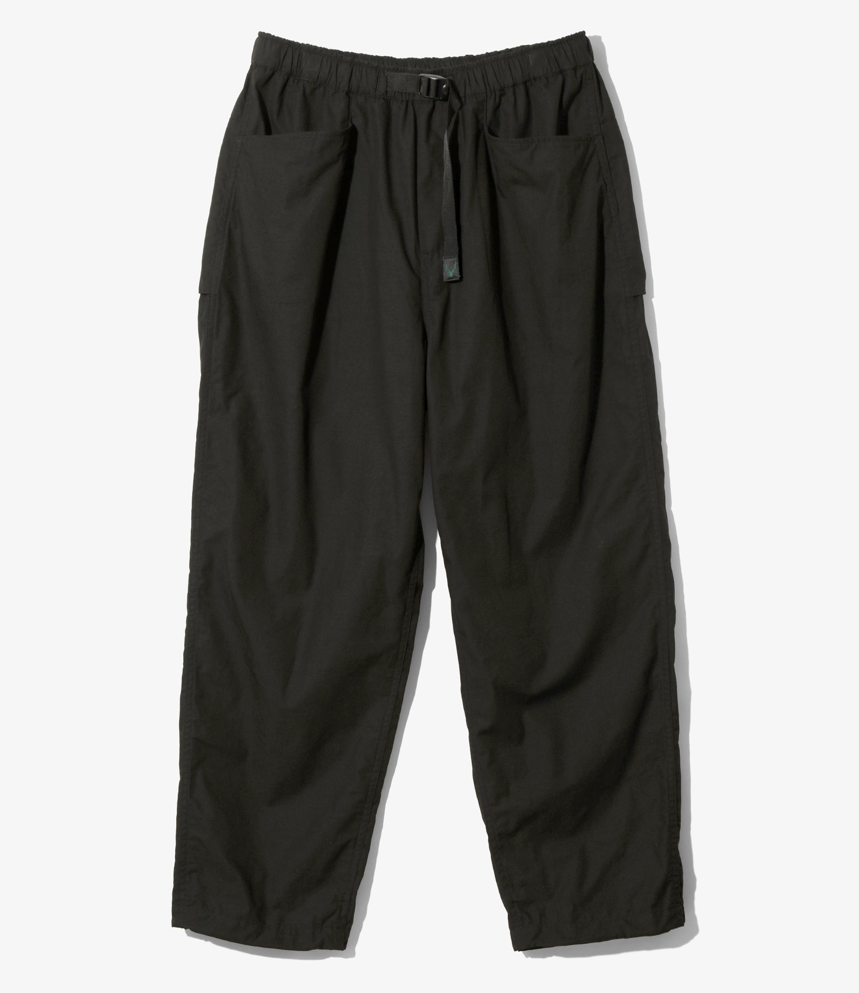 South2 West8 Belted Logger Pant - C/MO Weather Cloth - Black